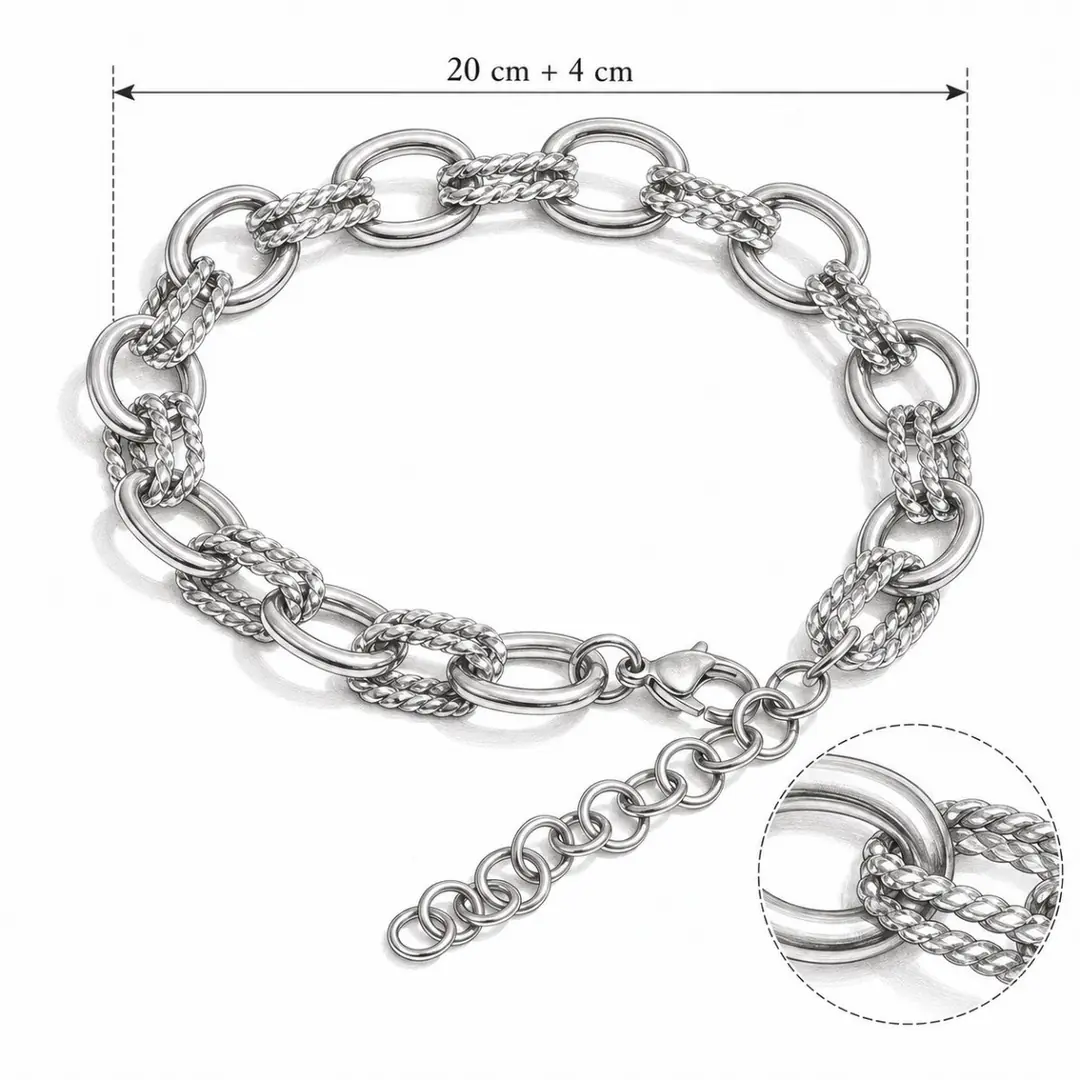 Jacivina Bracelet | Çelik Bileklik 4