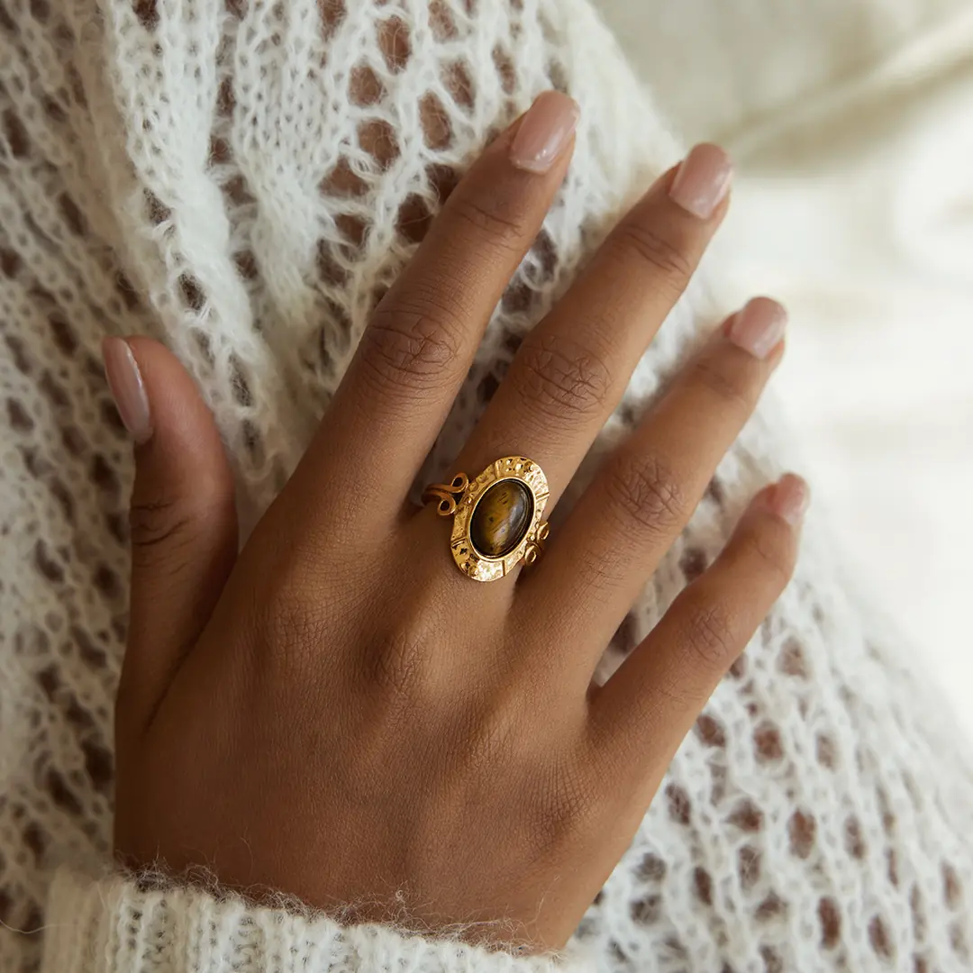 Castagna Ring | Çelik Yüzük 4
