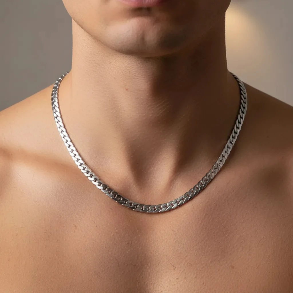 Funmag Necklace | Erkek Çelik Kolye