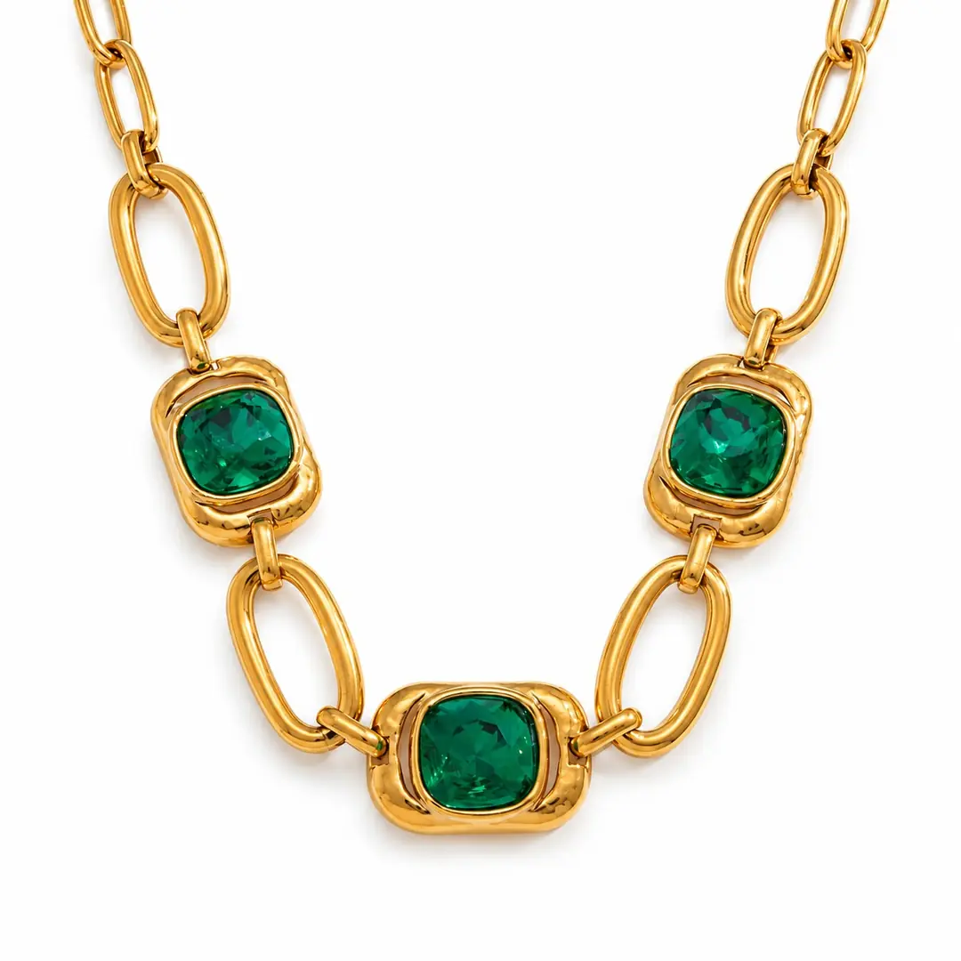 Tripletta Necklace | Çelik Kolye