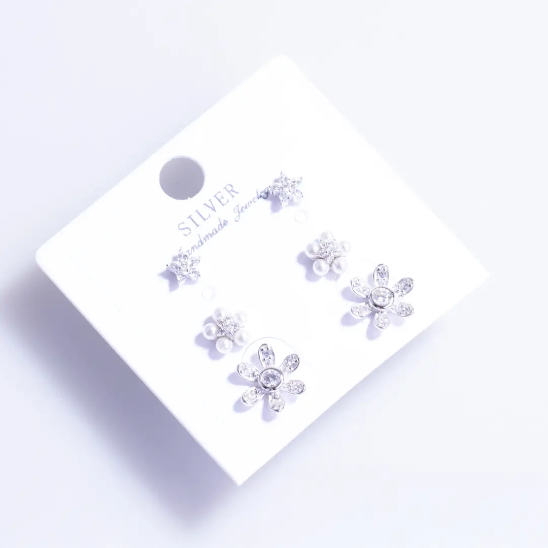 Petalya Earring | 925 Gümüş Küpe 2