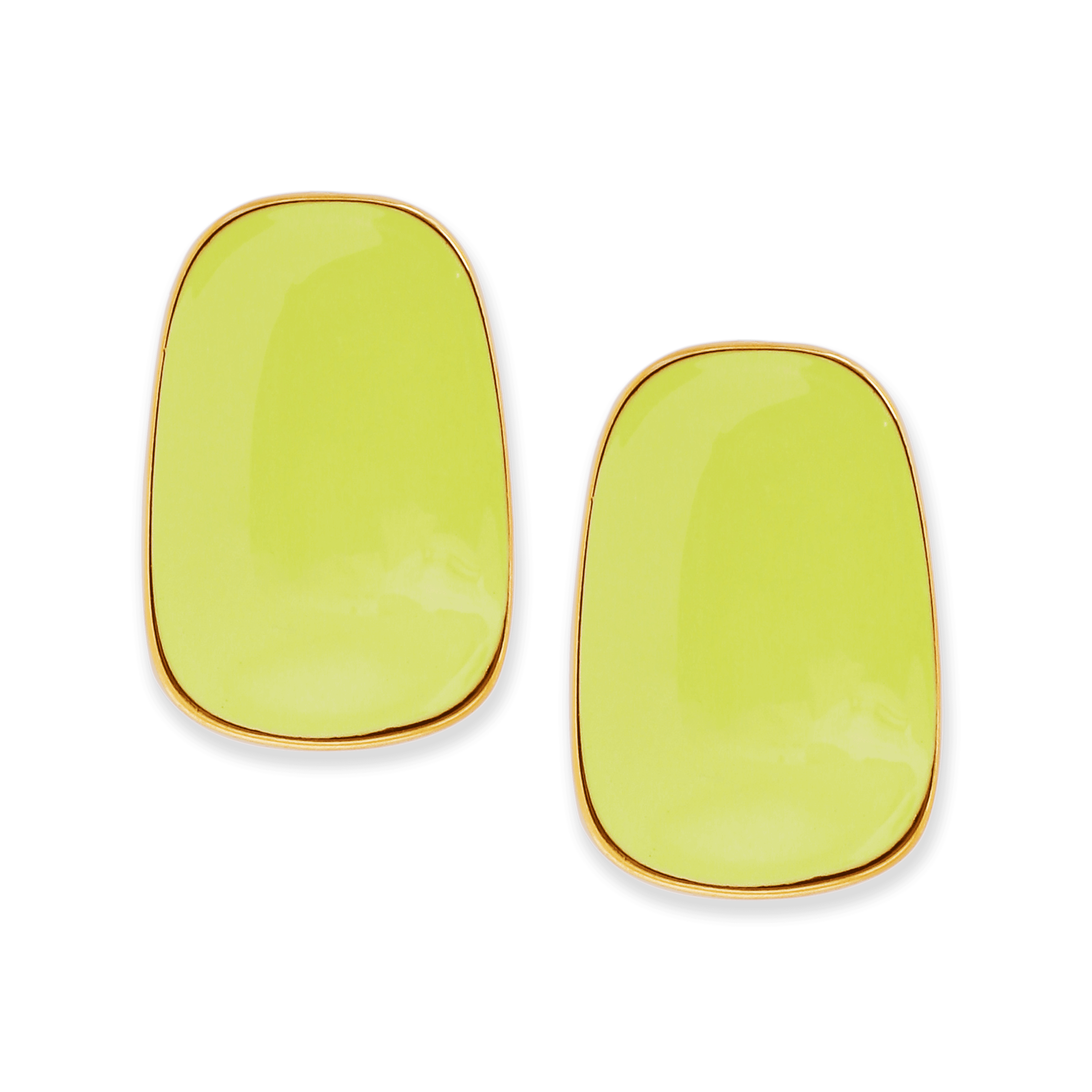 Green Aura Earring | Çelik Küpe
