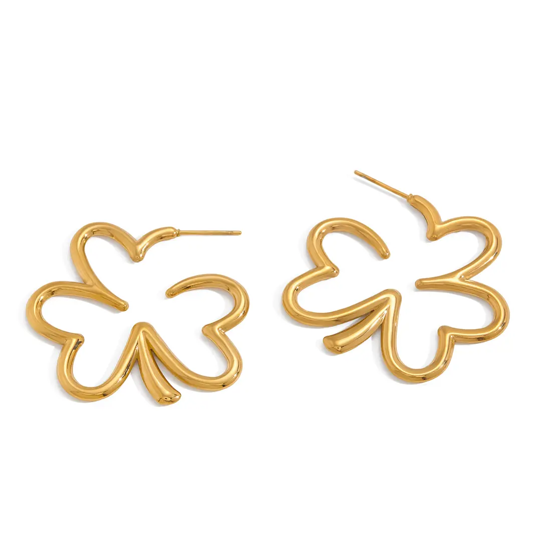 Saeron Earring | Çelik Küpe