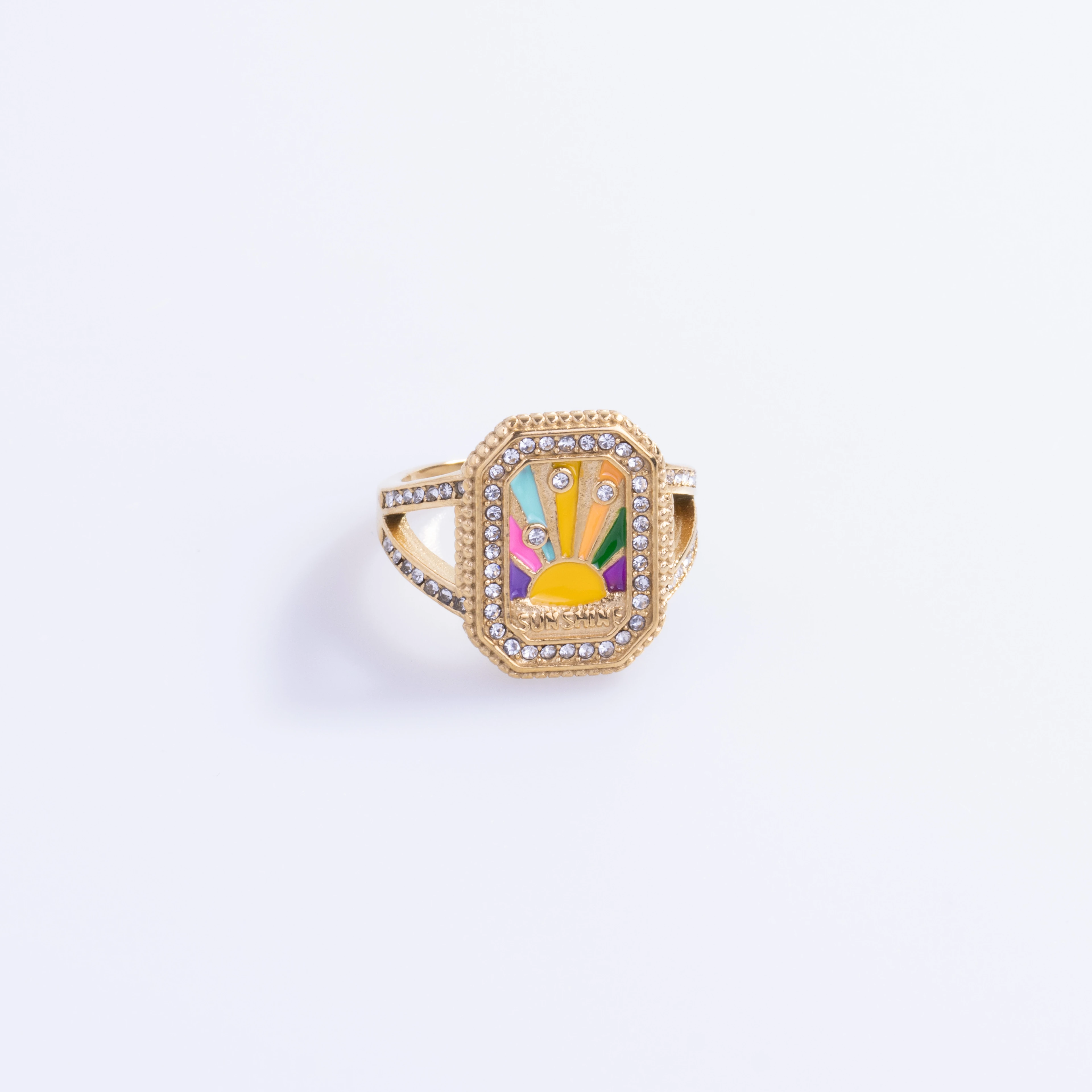 SunShine Ring | Çelik Yüzük