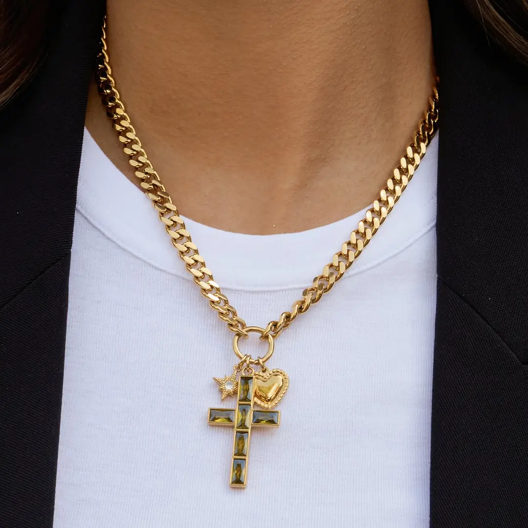 Fideria Necklace | Çelik Kolye 2