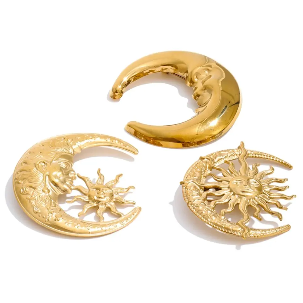 Oberlune Brooch | Çelik Broş 2