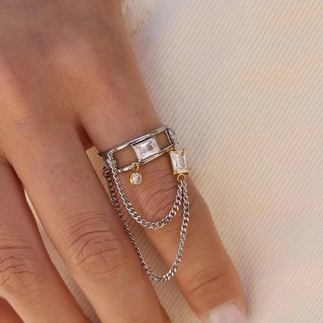 Zincora Ring | Çelik Yüzük 3