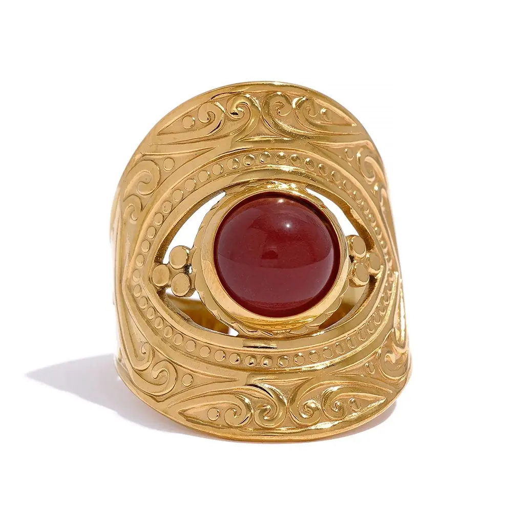 Haelvane Ring | Çelik Yüzük