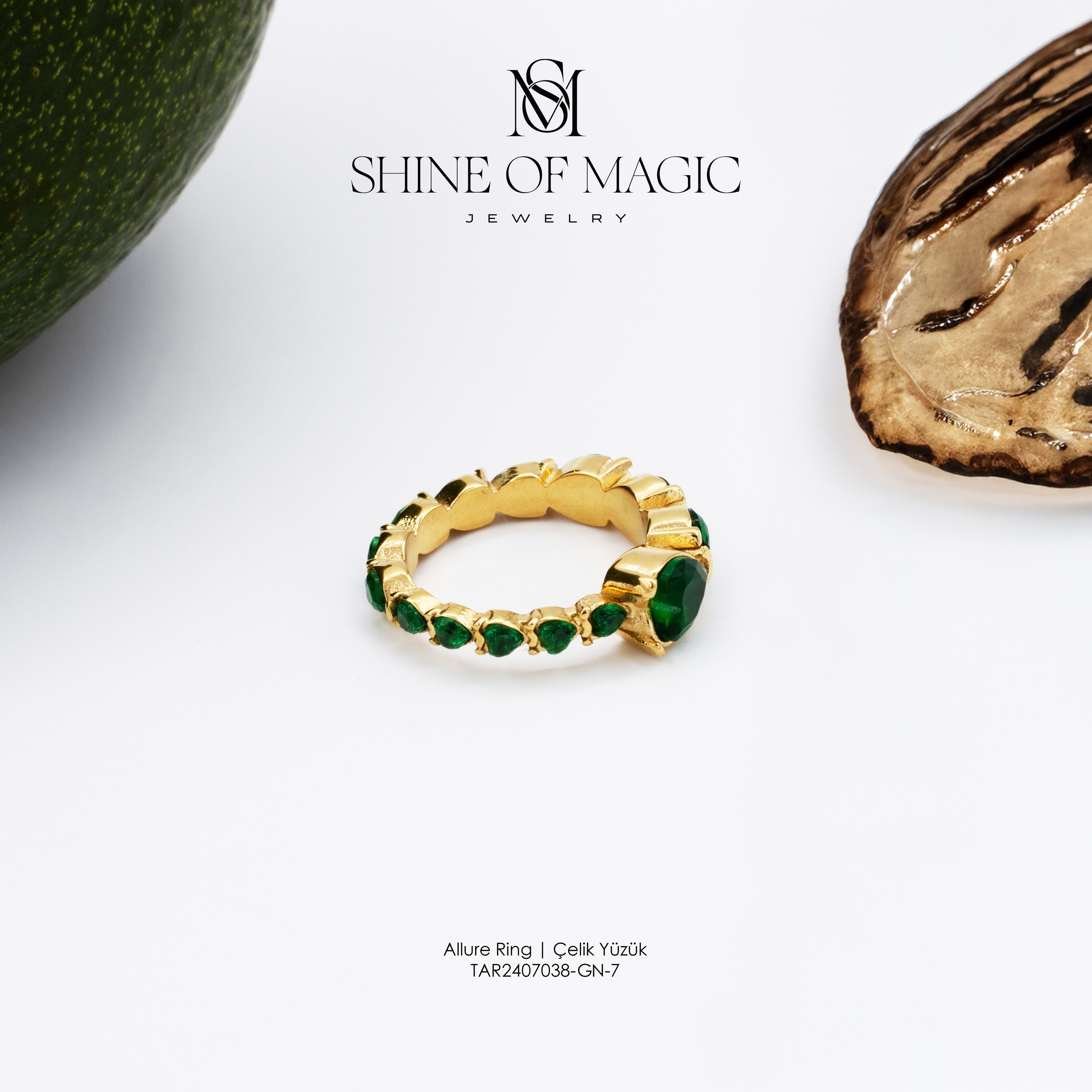 Allure Ring | Çelik Yüzük