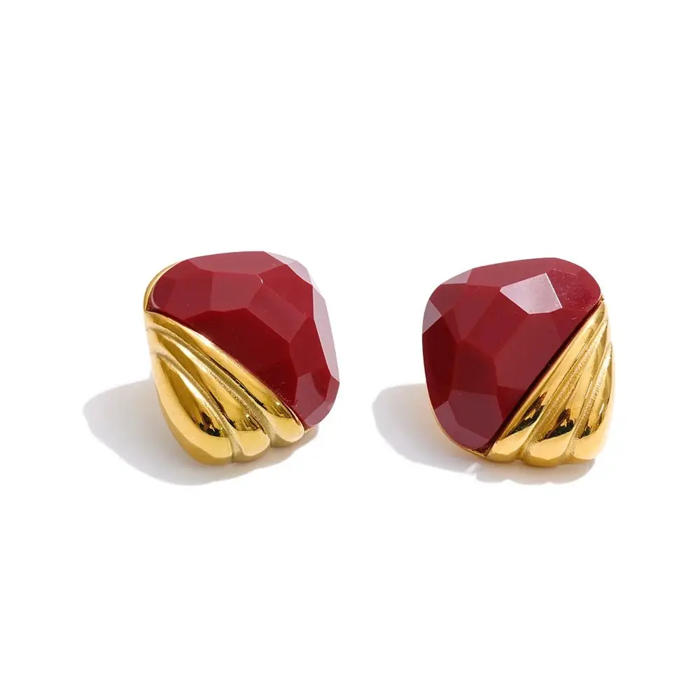 Qiranora Earring | Çelik Küpe