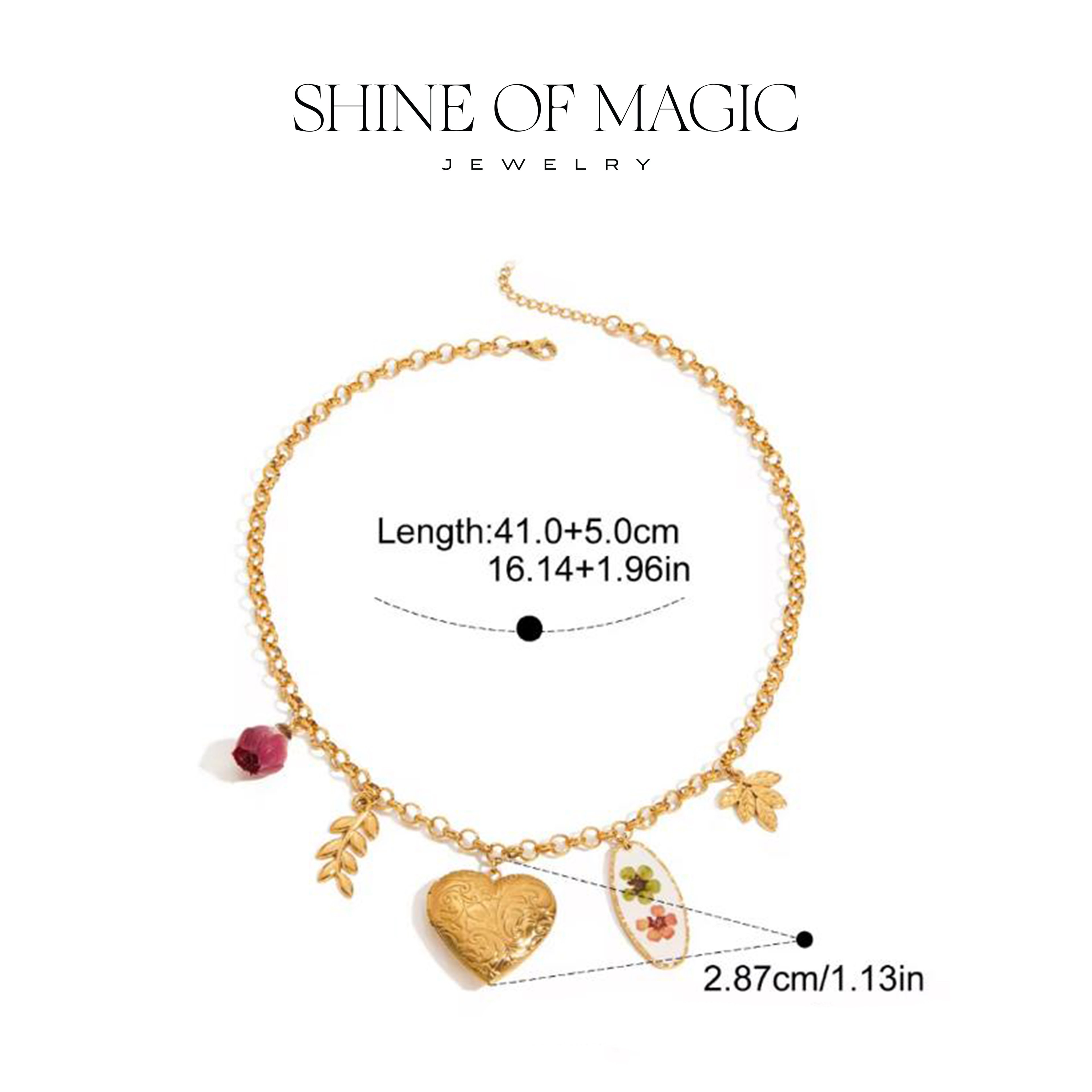 Amarilis Necklace | Çelik Kolye