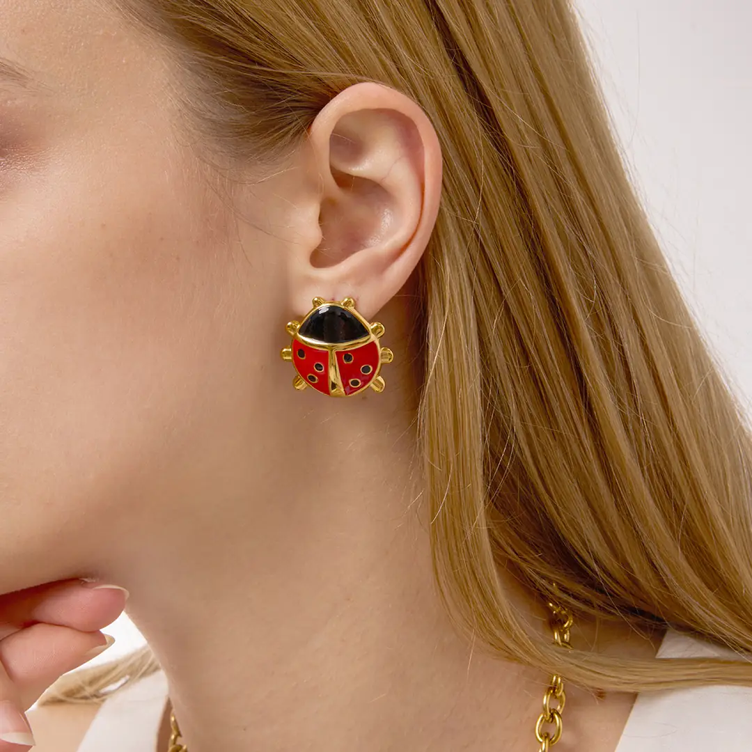 Ladiora Earring | Çelik Küpe 2
