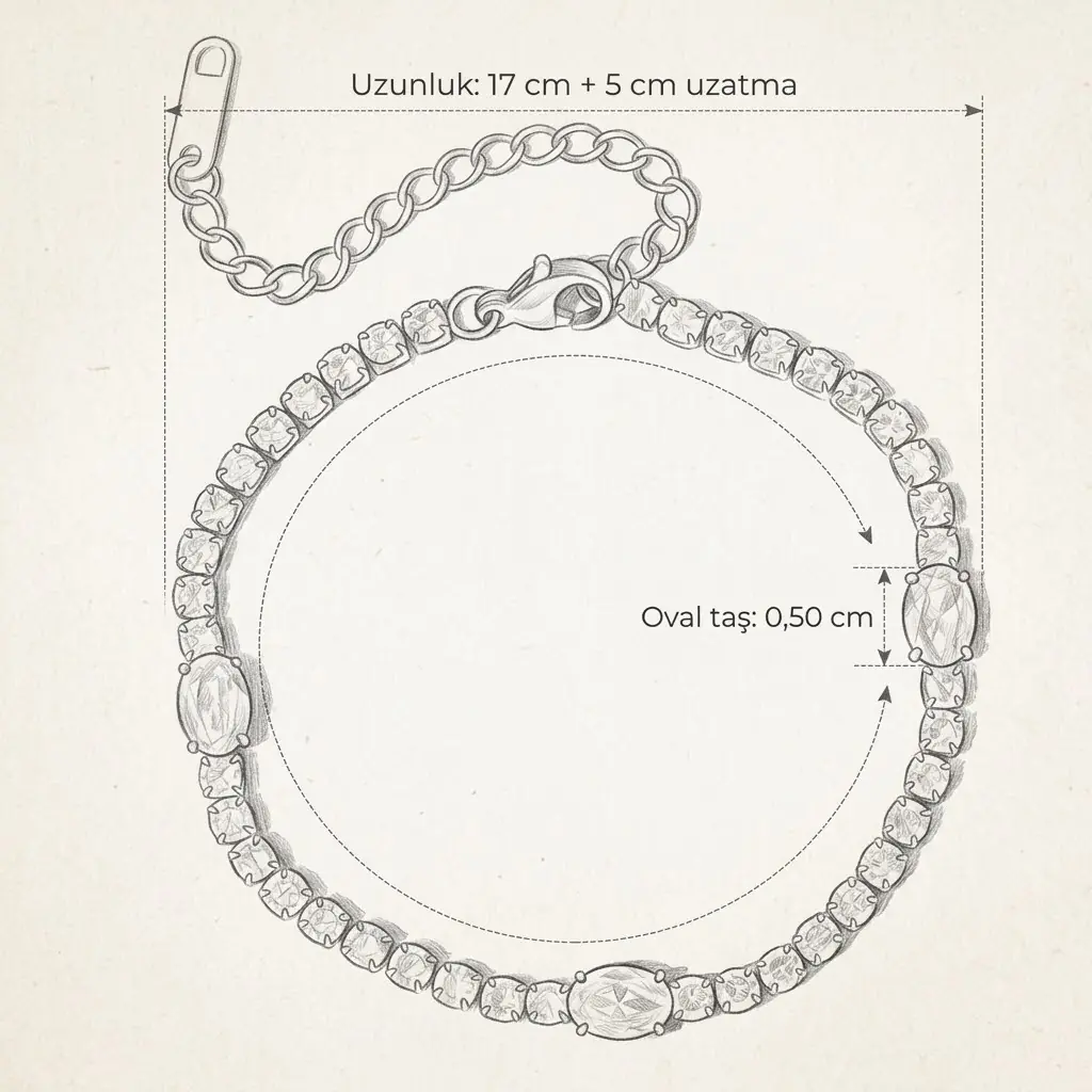 Marquelle Bracelet | Çelik Bileklik 5