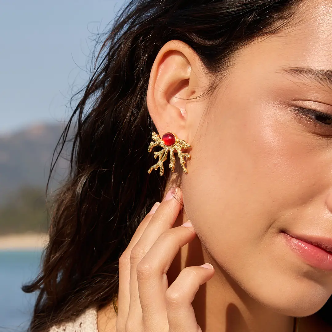Redisona Earring | Çelik Küpe 2