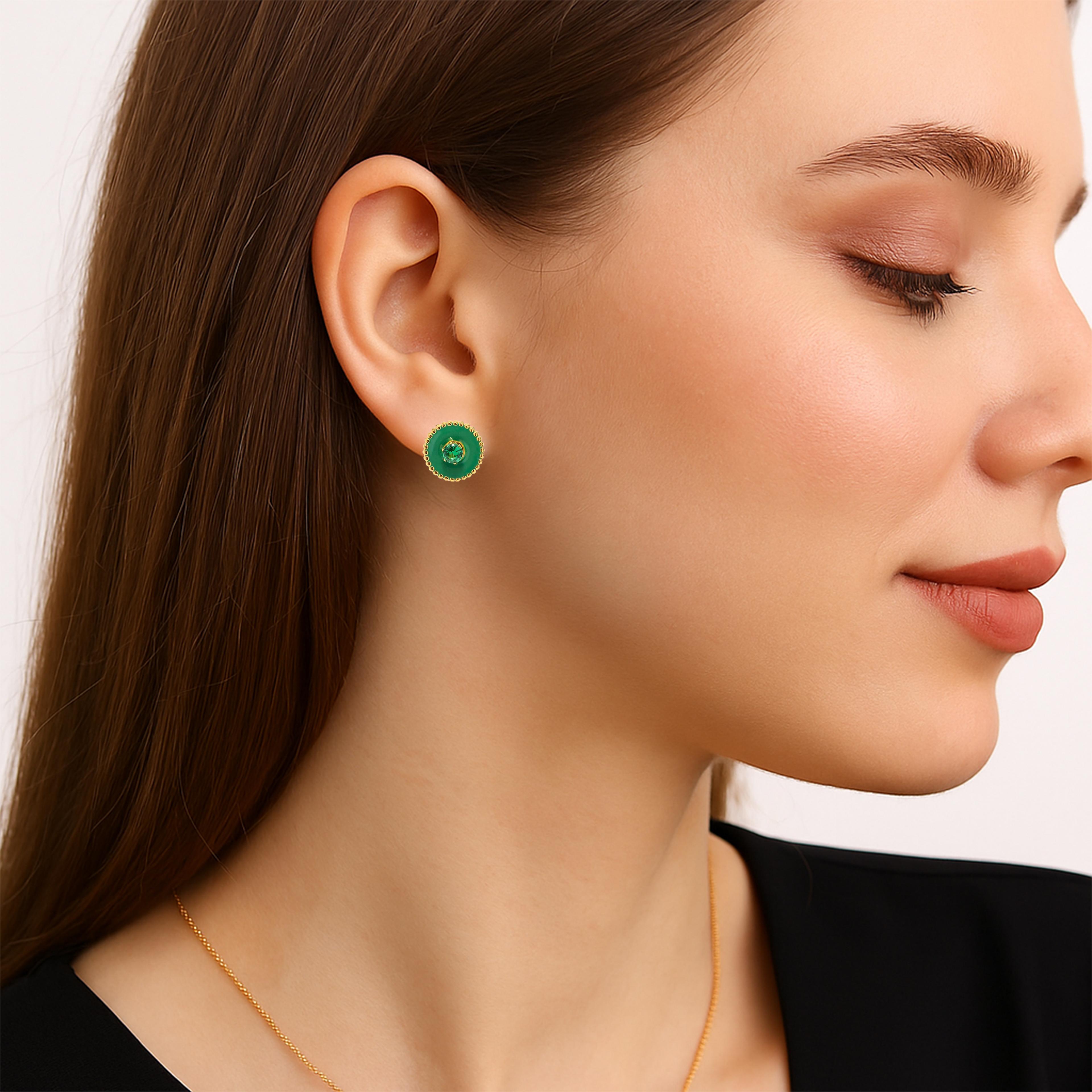 Verdora Earring | Çelik Küpe