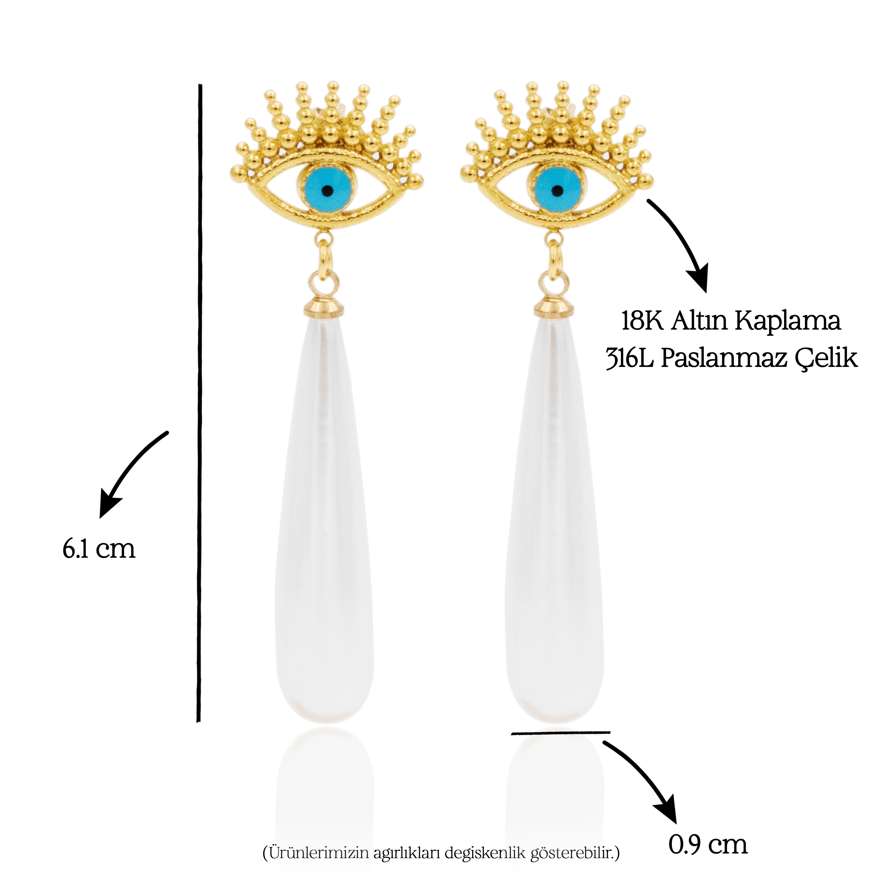 Elara Eye Earrings | Küpe