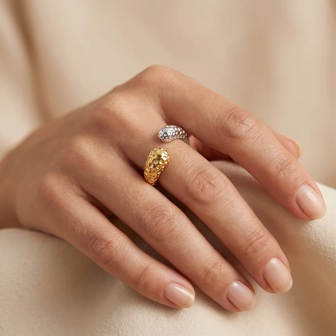 Dualis Ring | Çelik Yüzük 2