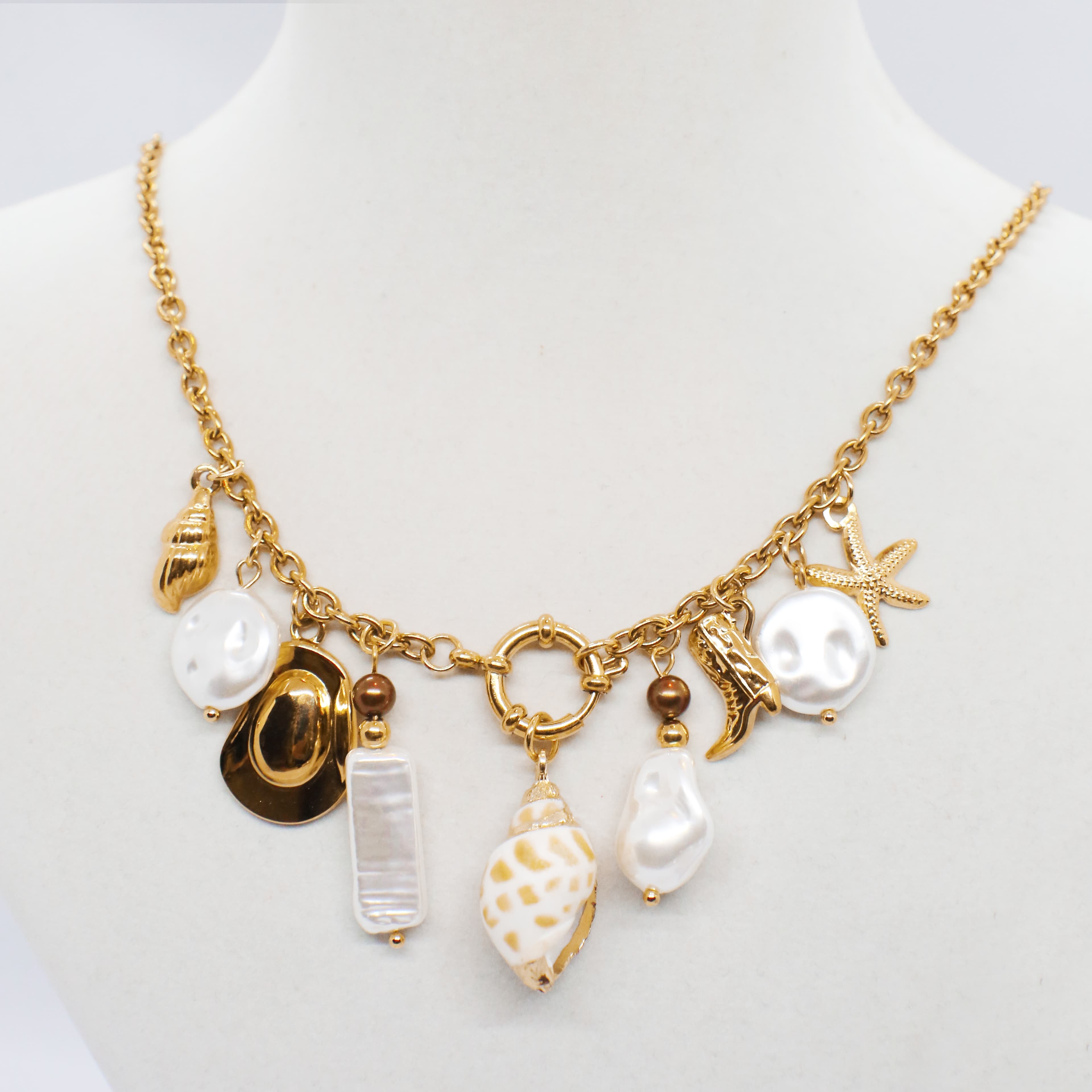 Thalina Necklace | Çelik Kolye