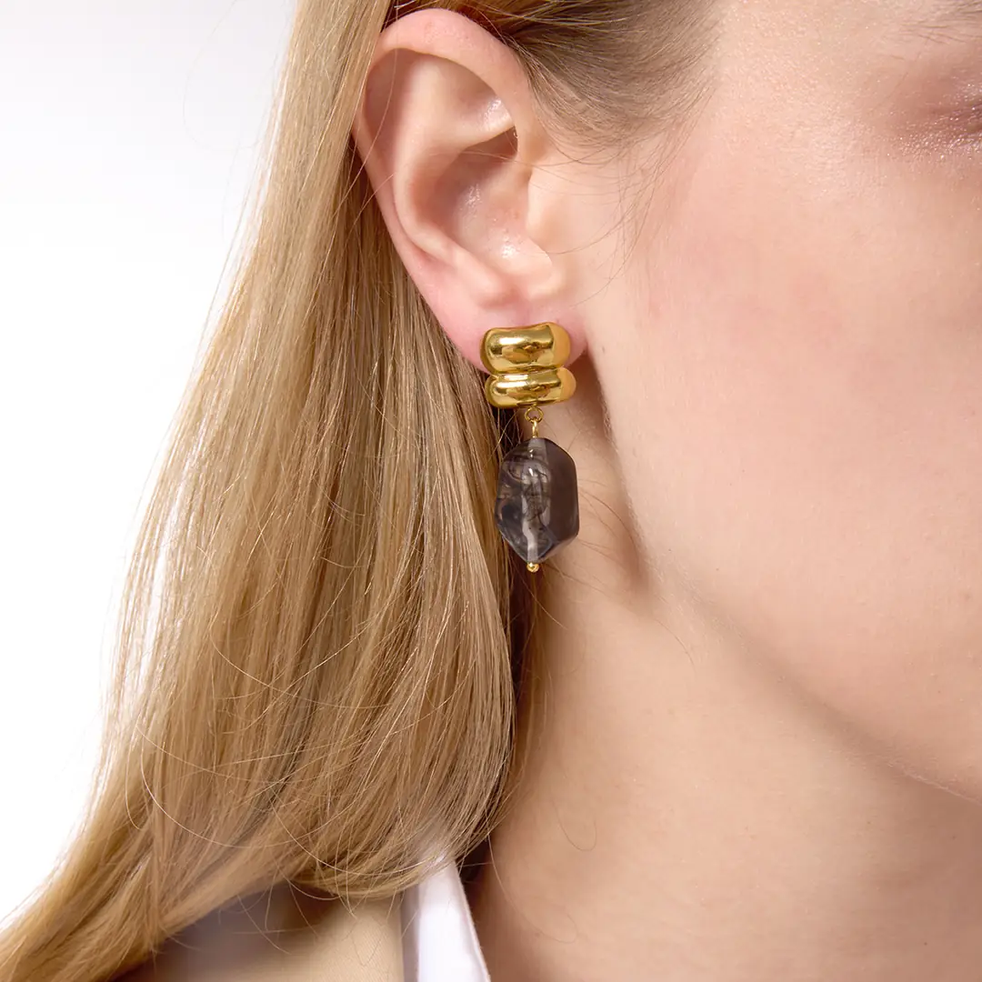 Duskwen Earring | Çelik Küpe 3