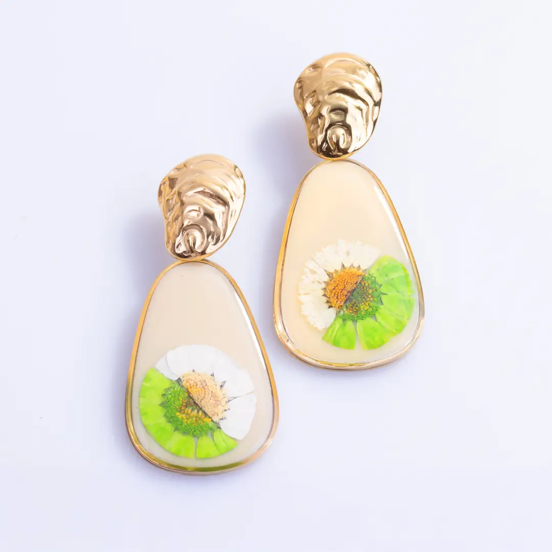 Blossiva Earring | Çelik Küpe