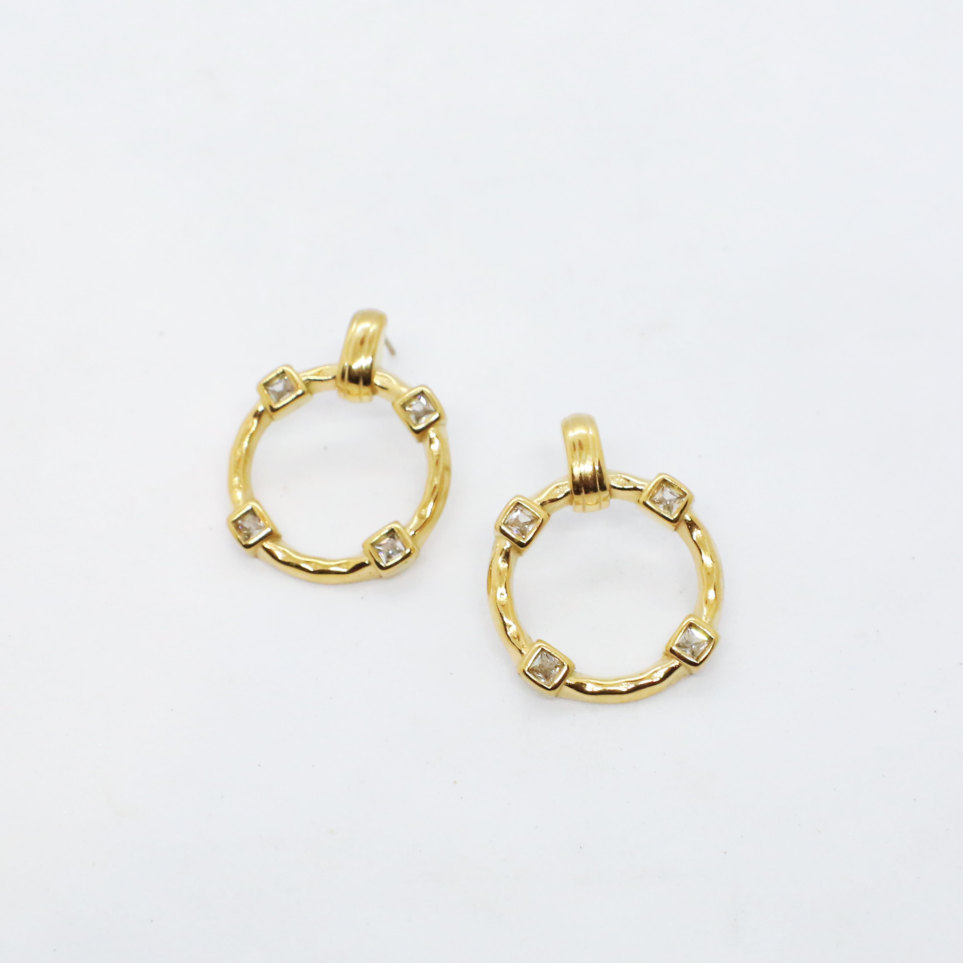 Cirvela Earring | Çelik Küpe