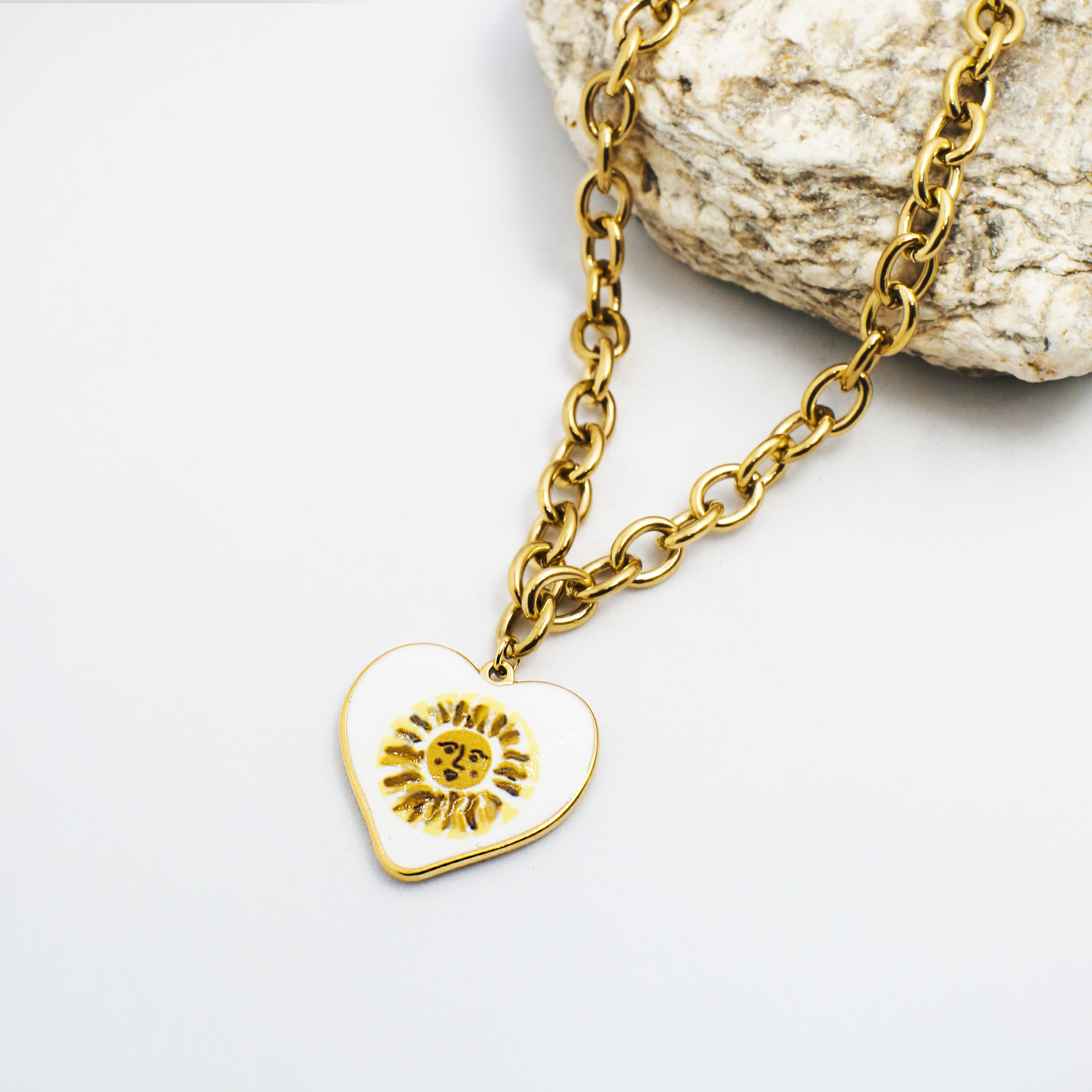  Suncea Necklace | Çelik Kolye
