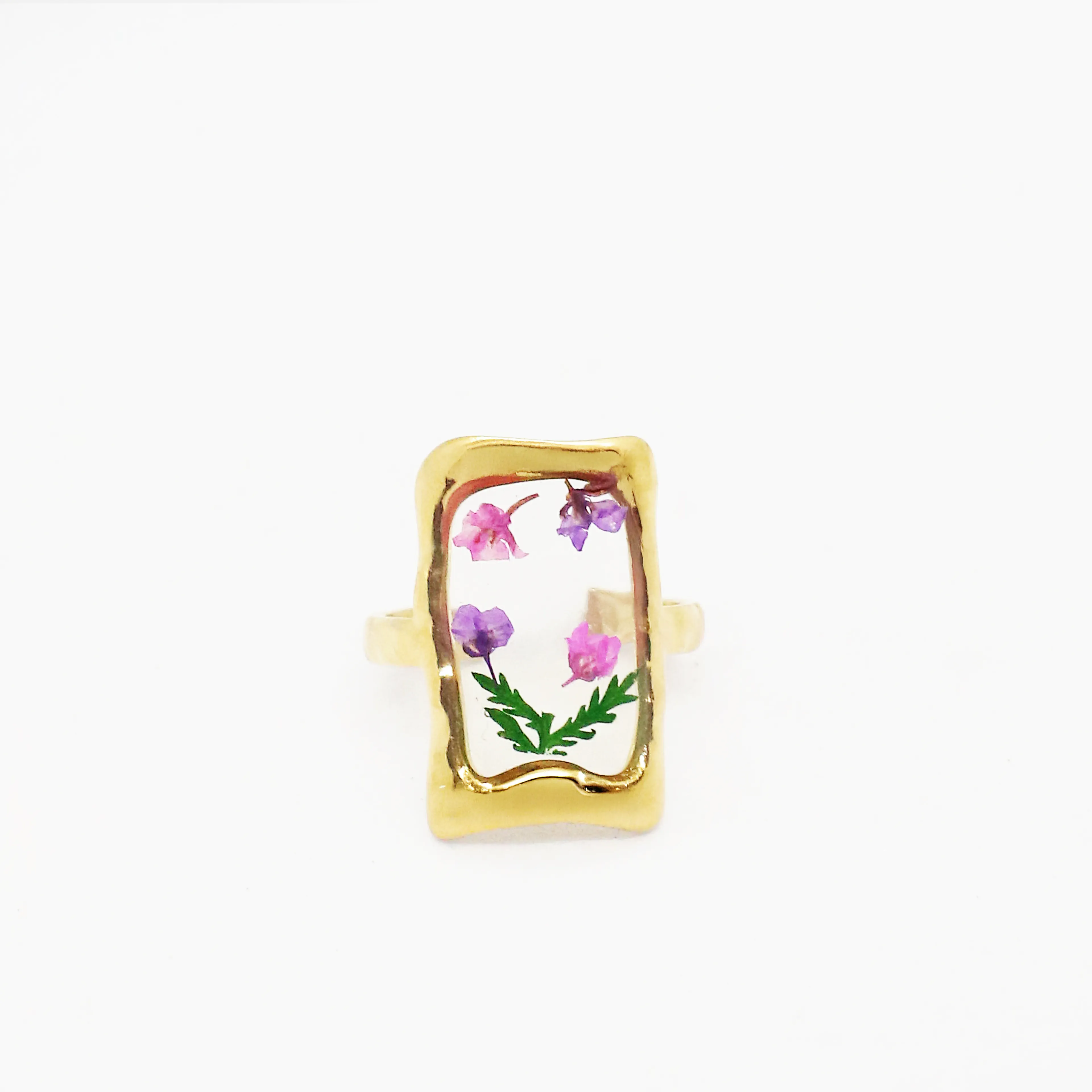 Floramira Ring | Çelik Yüzük
