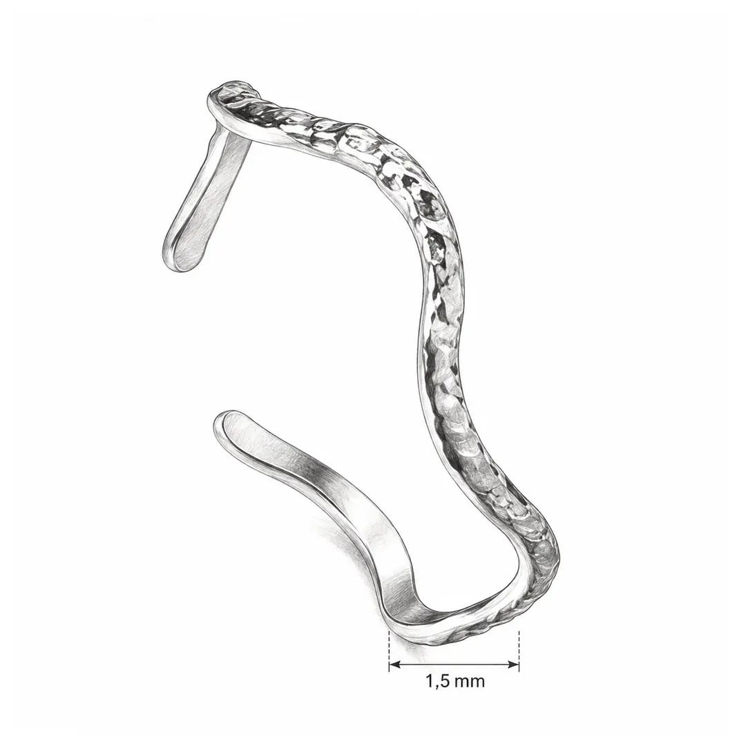 Wavella Ring | Çelik Yüzük 3