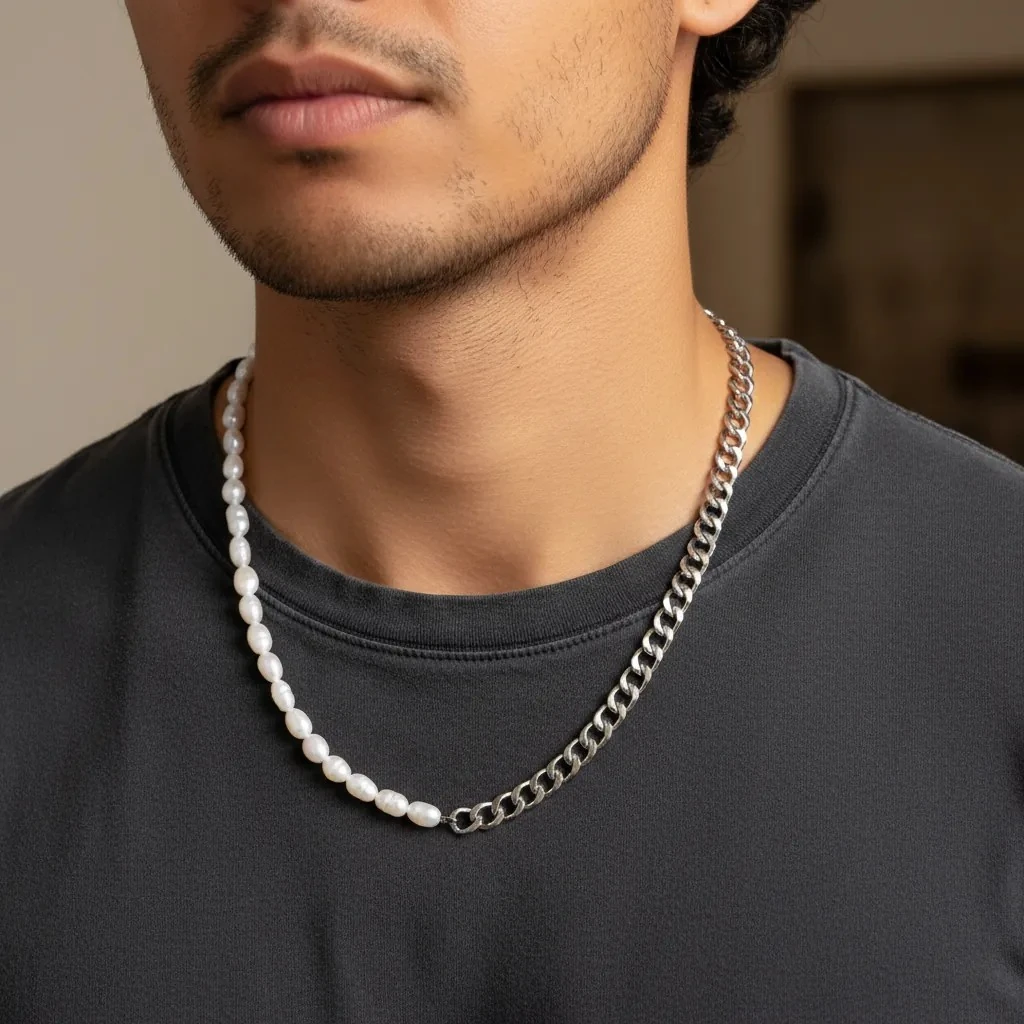 Swanas Necklace | Erkek Çelik Kolye