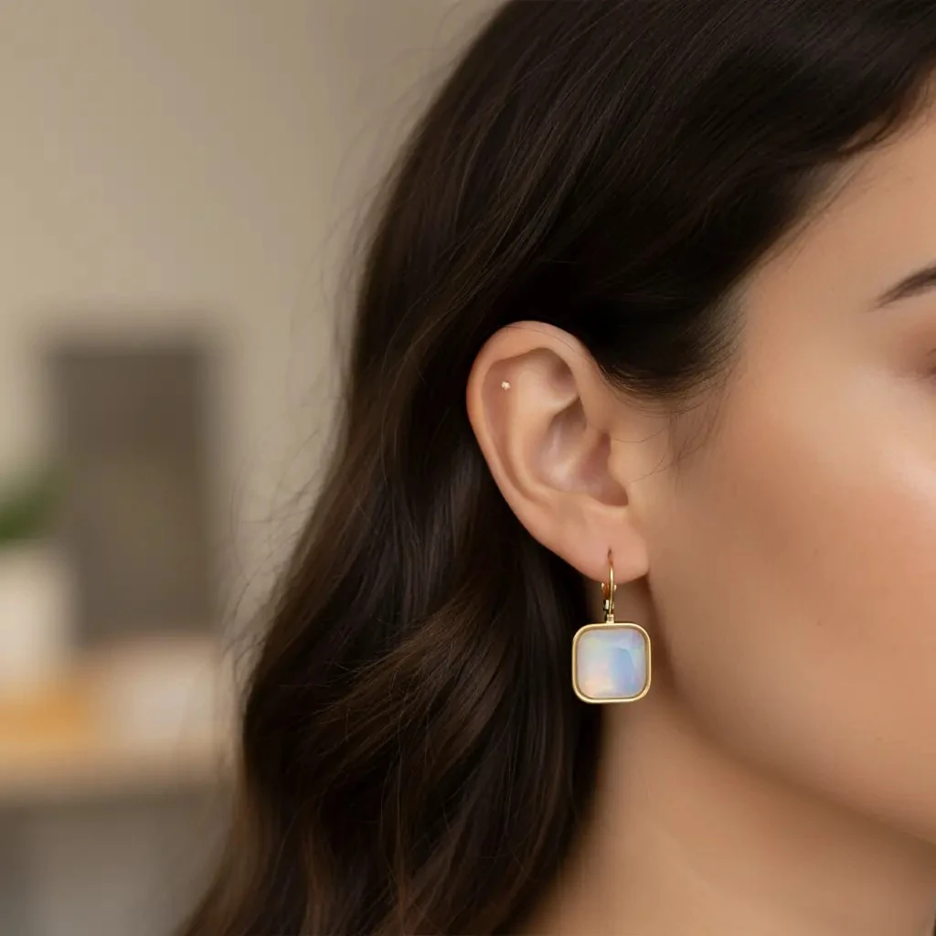 Aveline Earring | Çelik Küpe