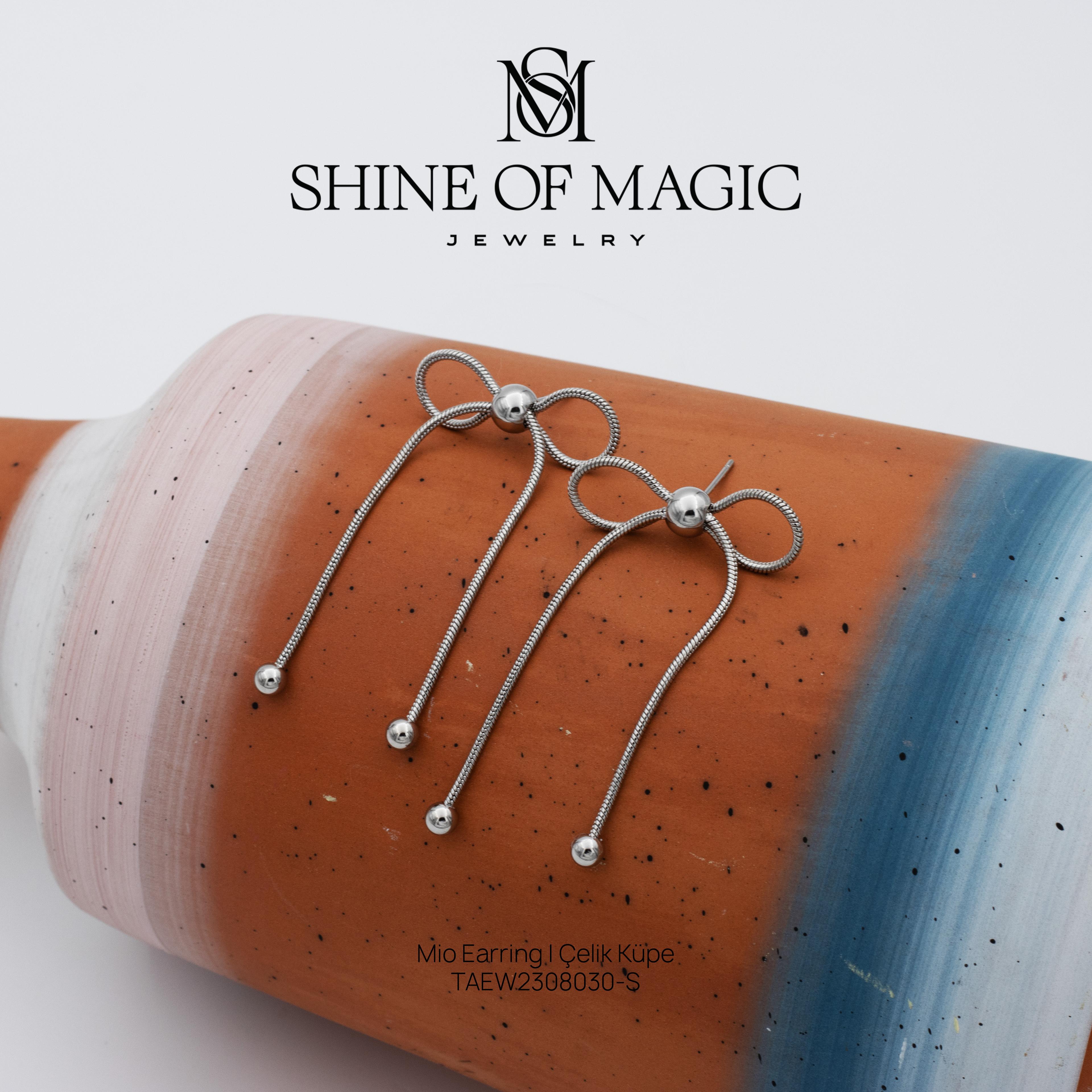 Mio Earring | Çelik Küpe