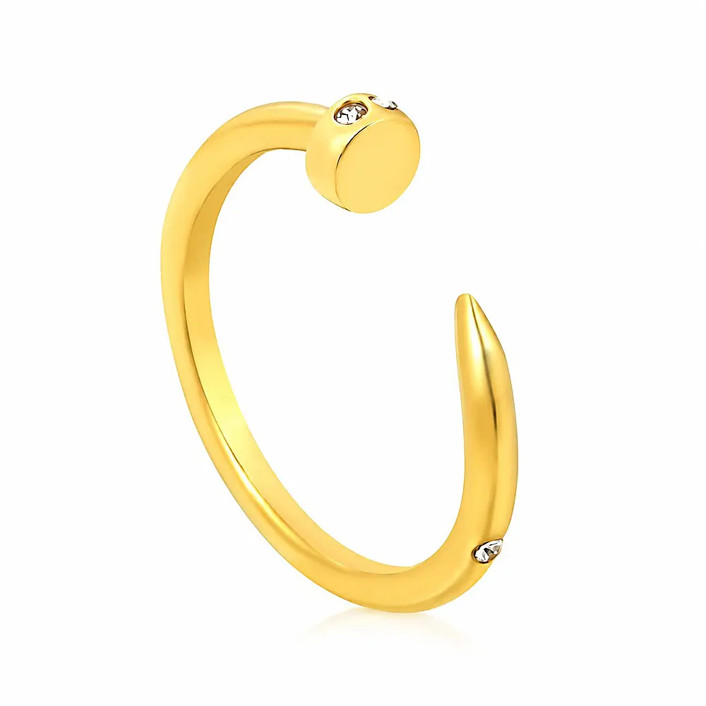 Quilla Ring | Çelik Yüzük