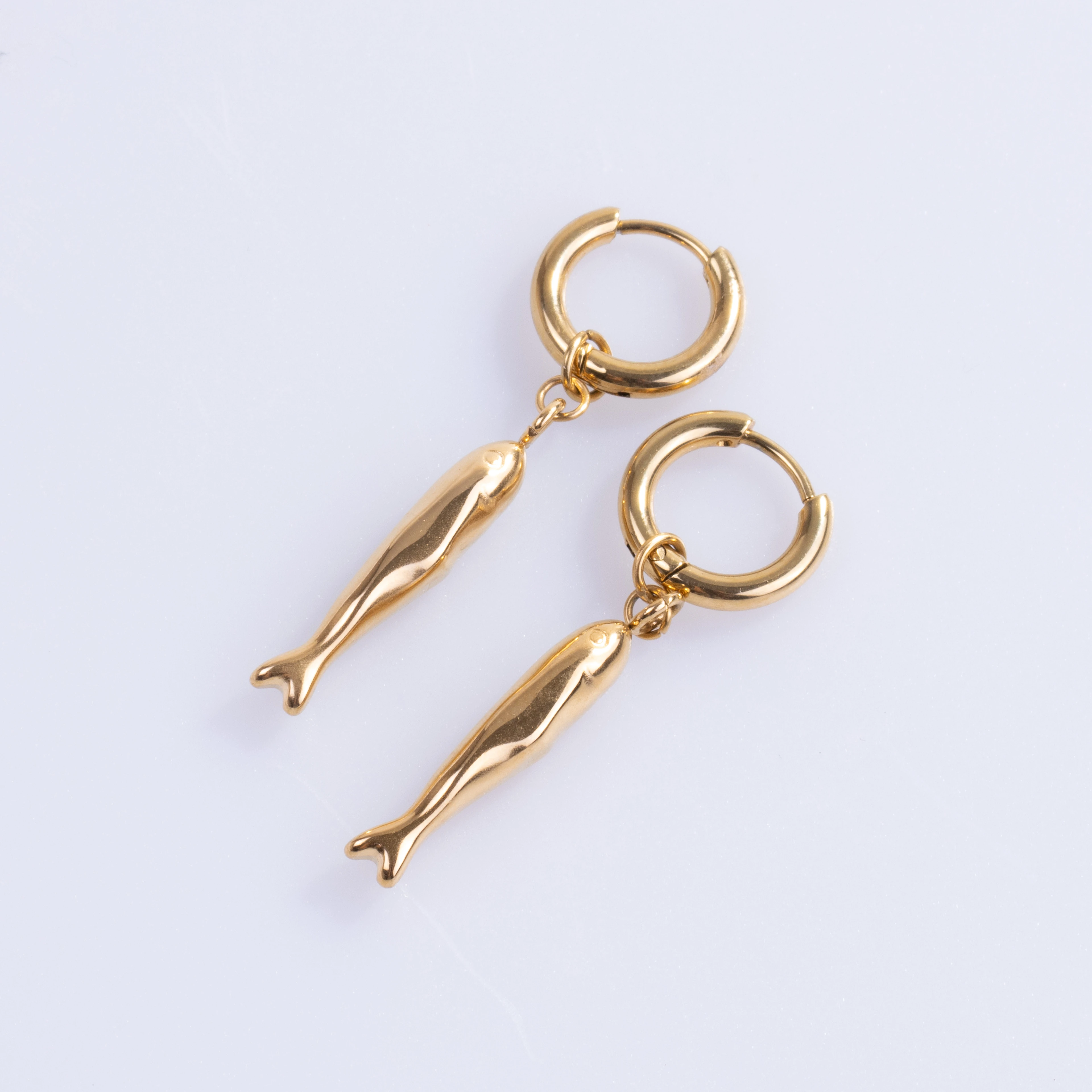 Pish Earring | Çelik Küpe