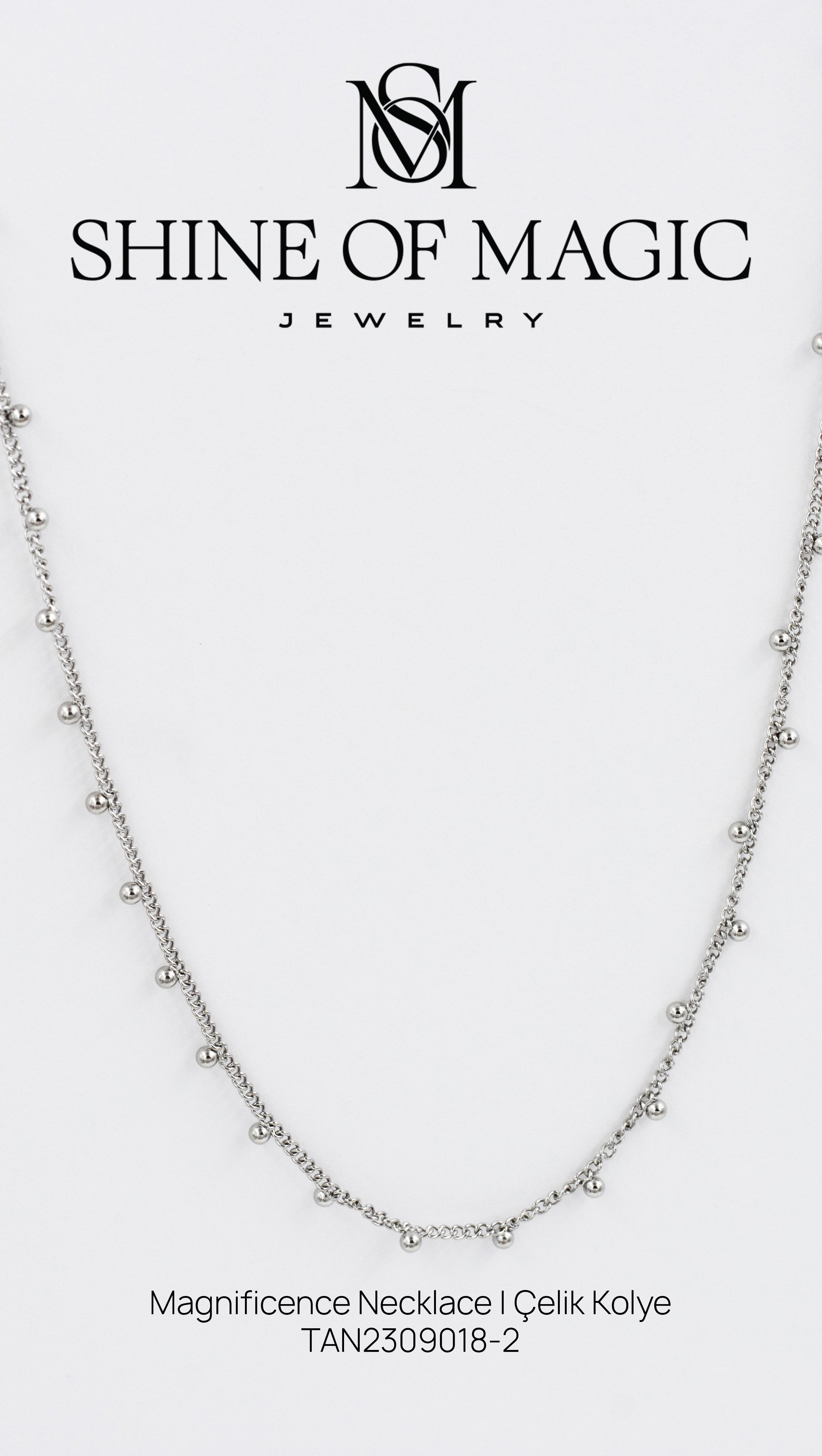 Magnificence Necklace | Çelik Kolye