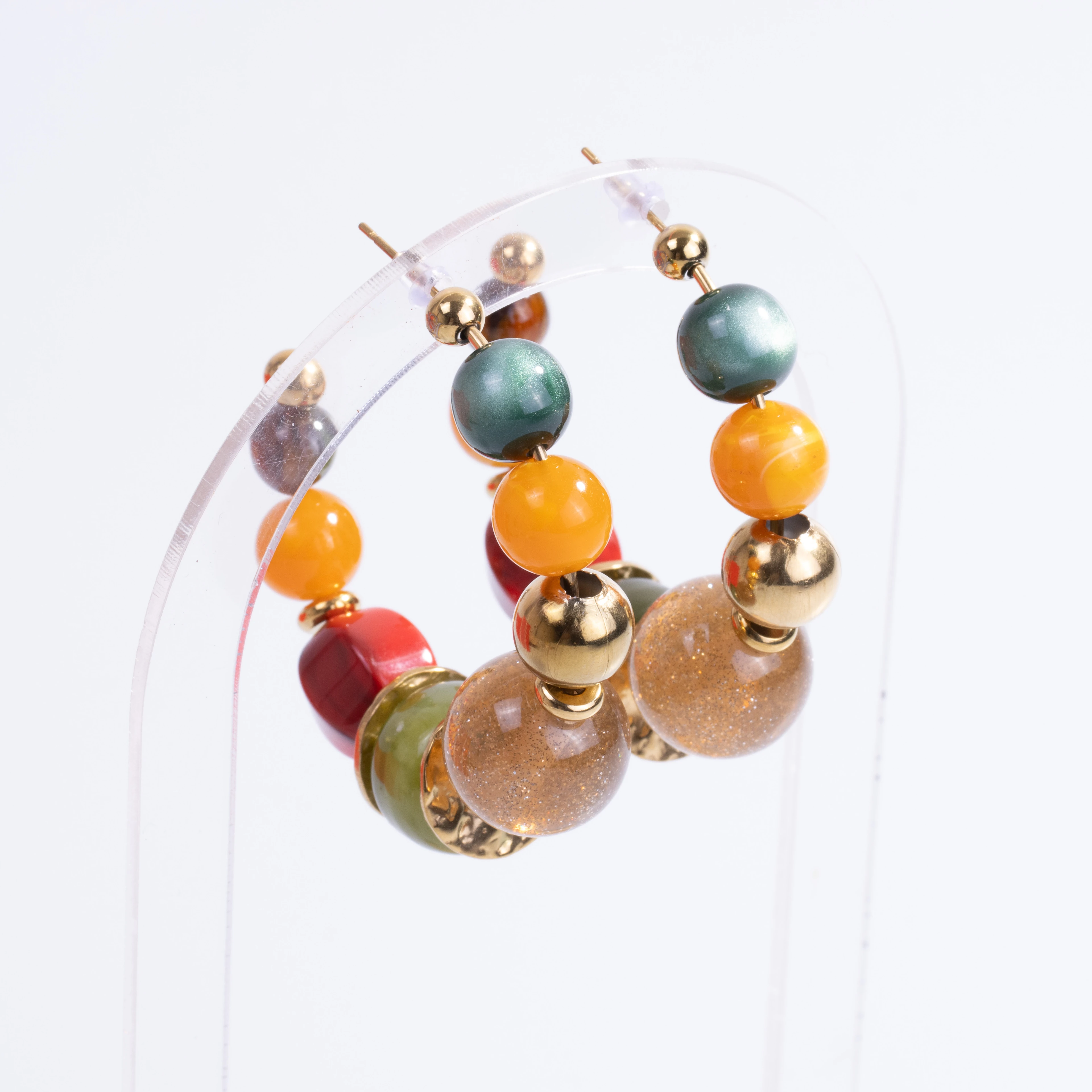 Colora Earring | Çelik Küpe