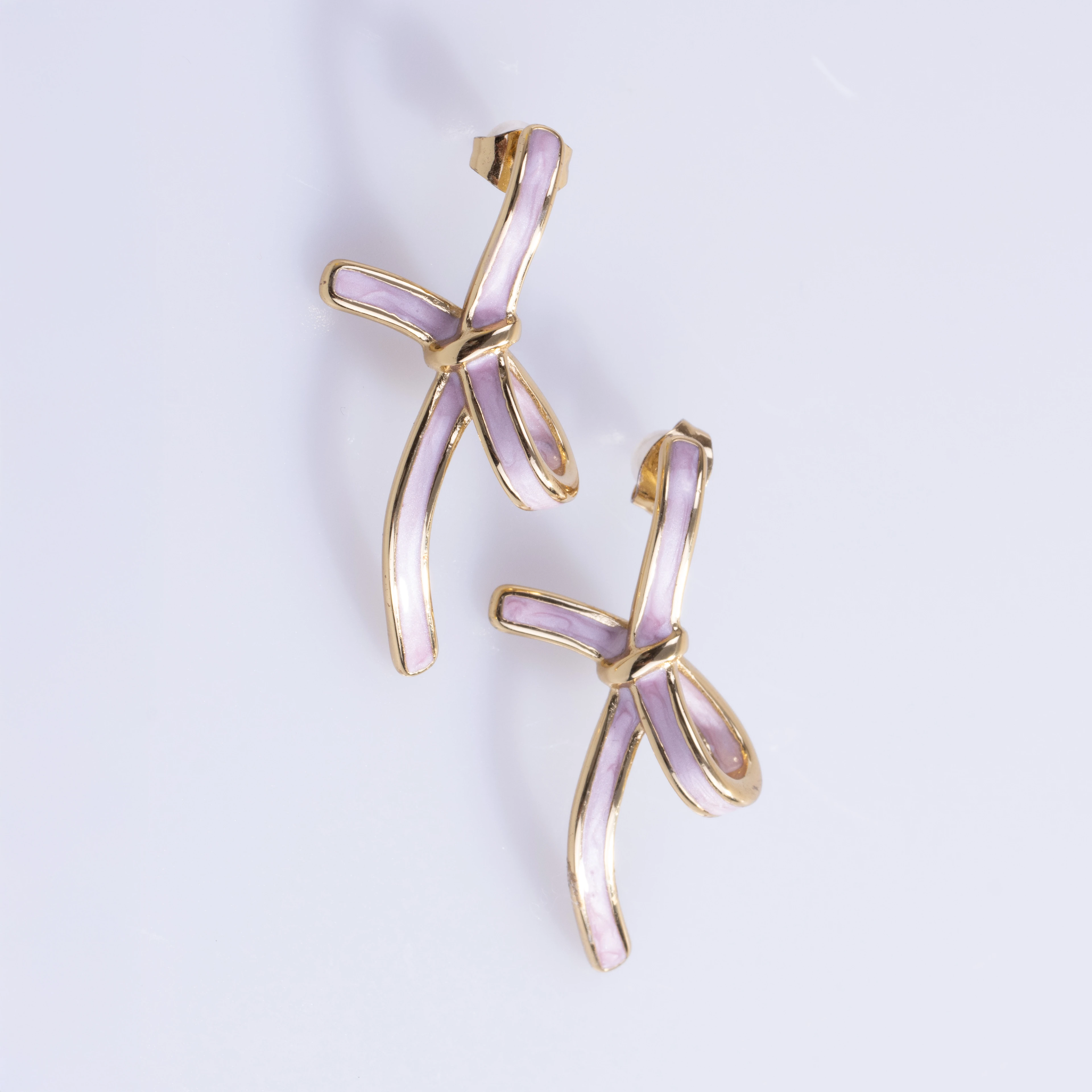 Fiocco Earring | Çelik Küpe