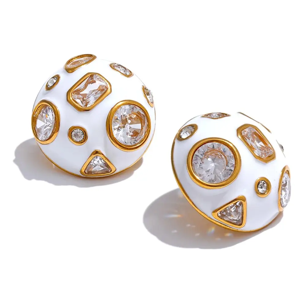 Yselda Earring | Çelik Küpe