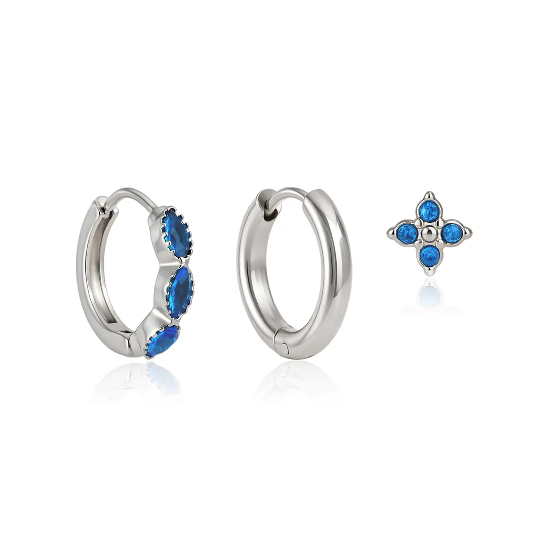 Broses Earring | Çelik Küpe