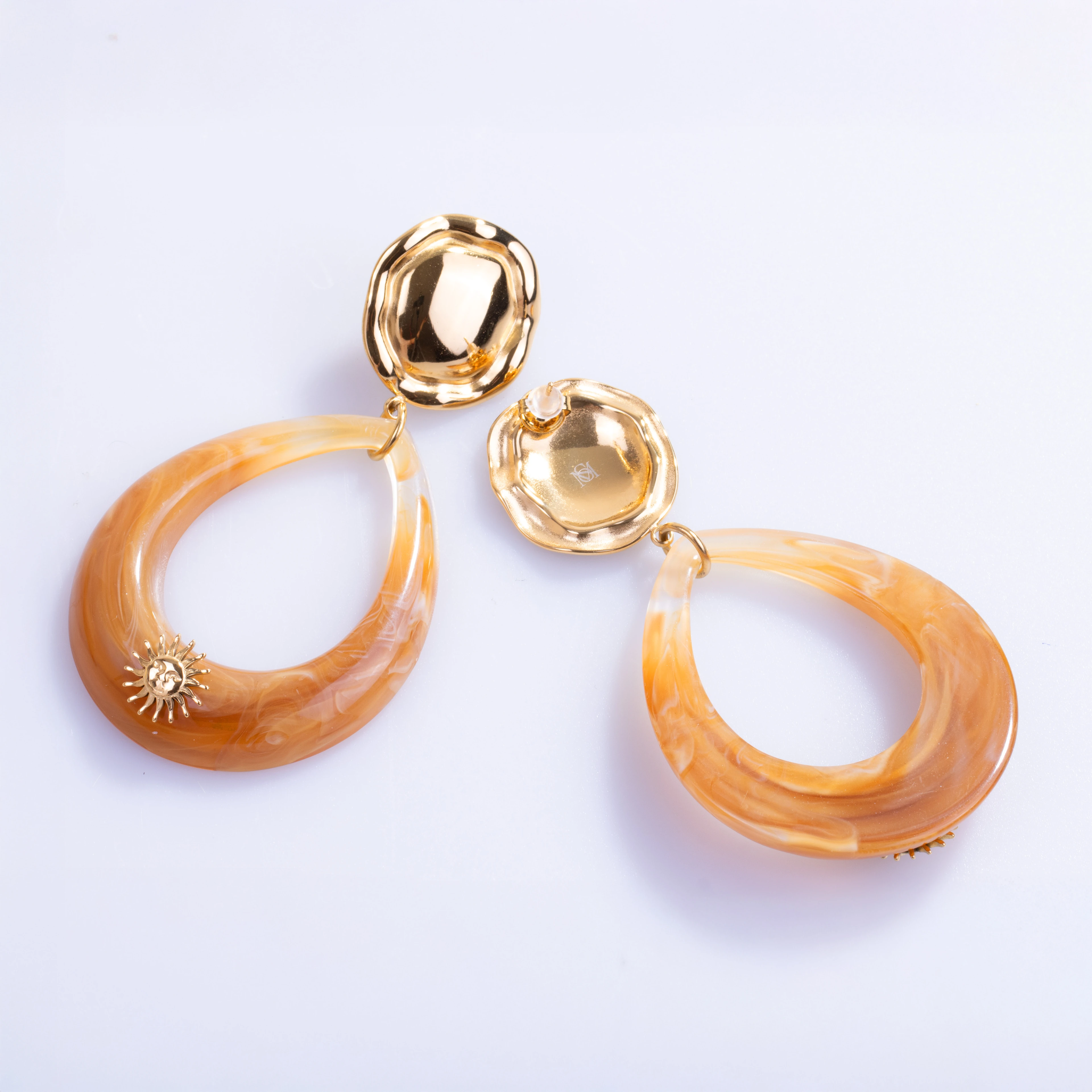 Solarya Earring | Çelik Küpe