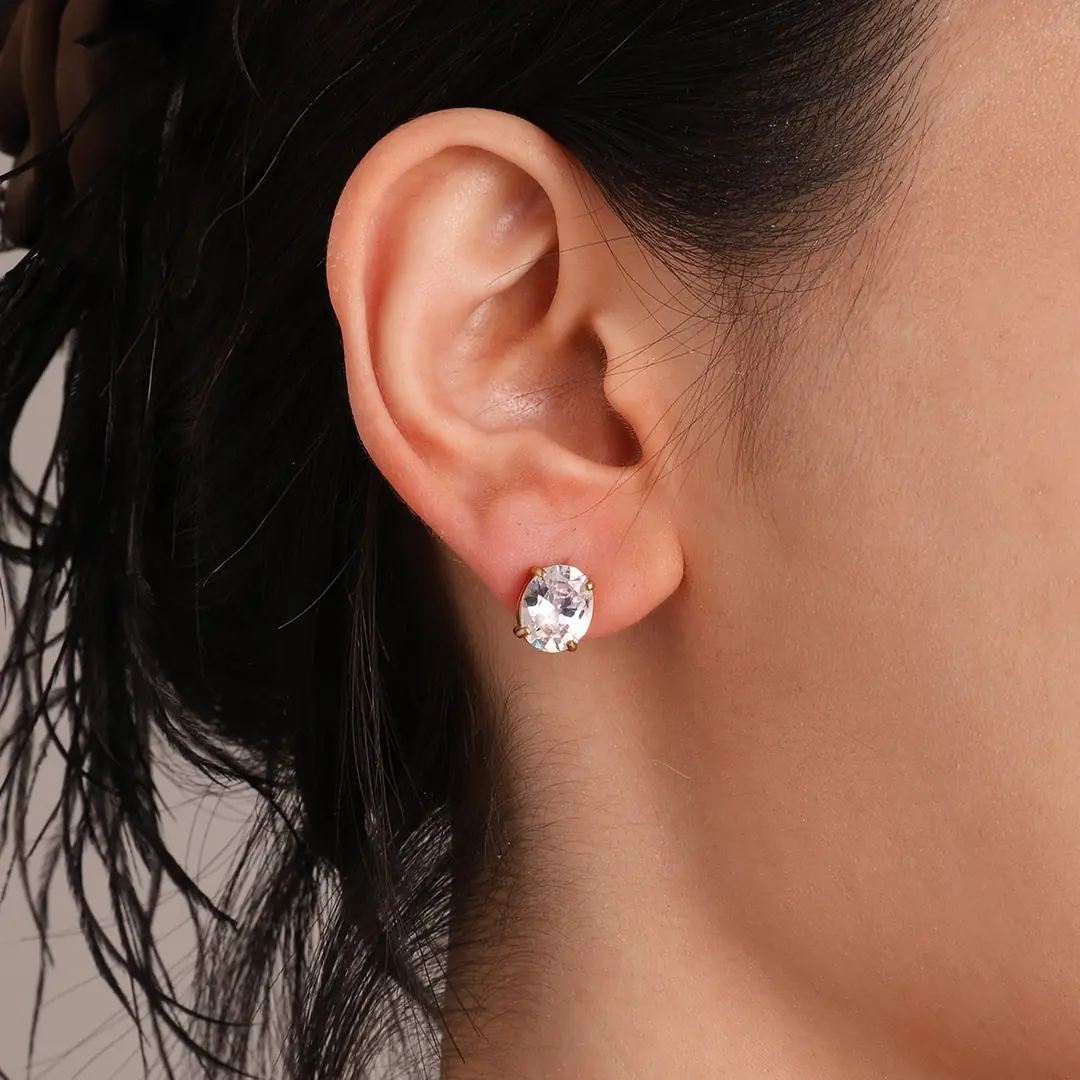 Ovessa Earring | Çelik Küpe 2