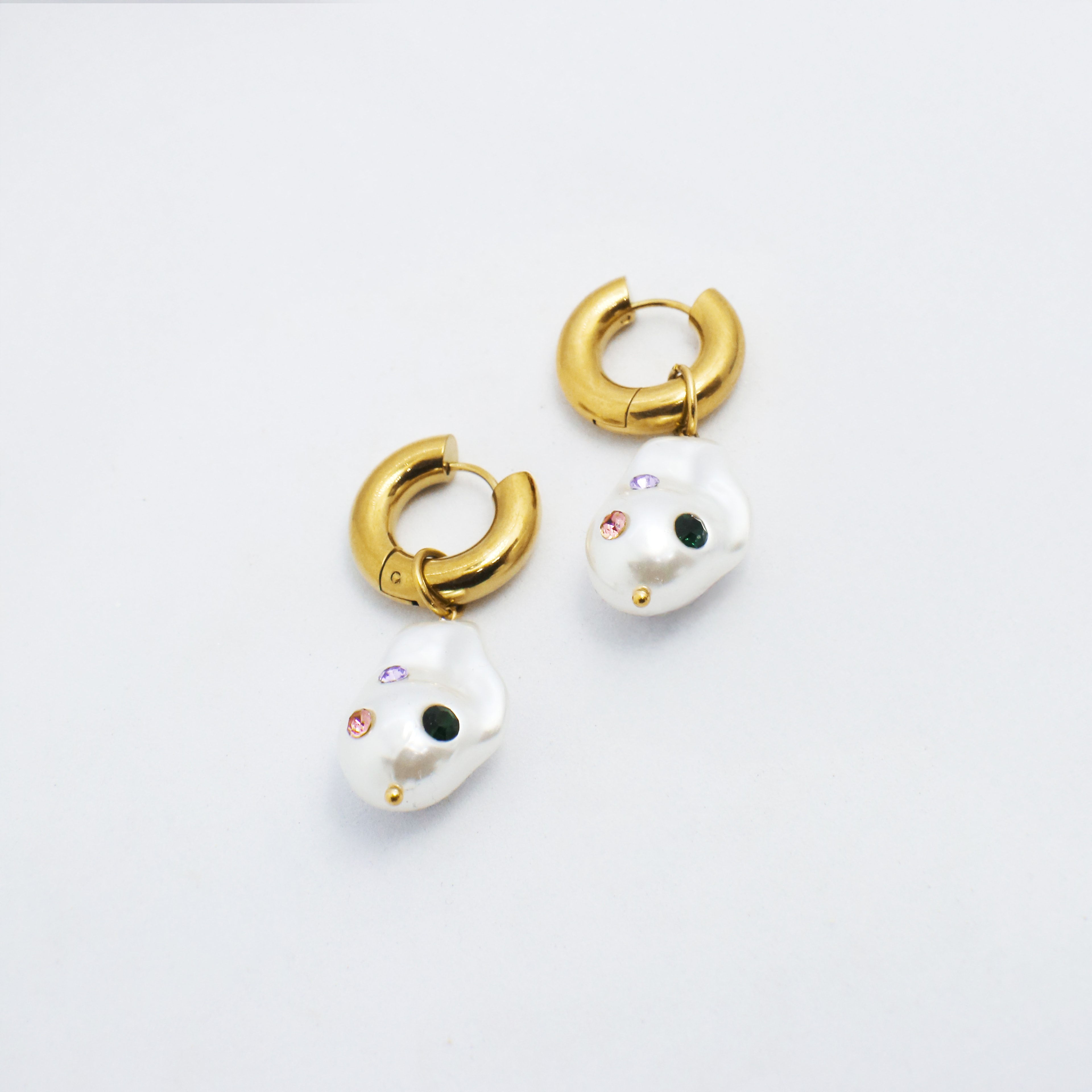  Amelia Earring | Çelik Küpe