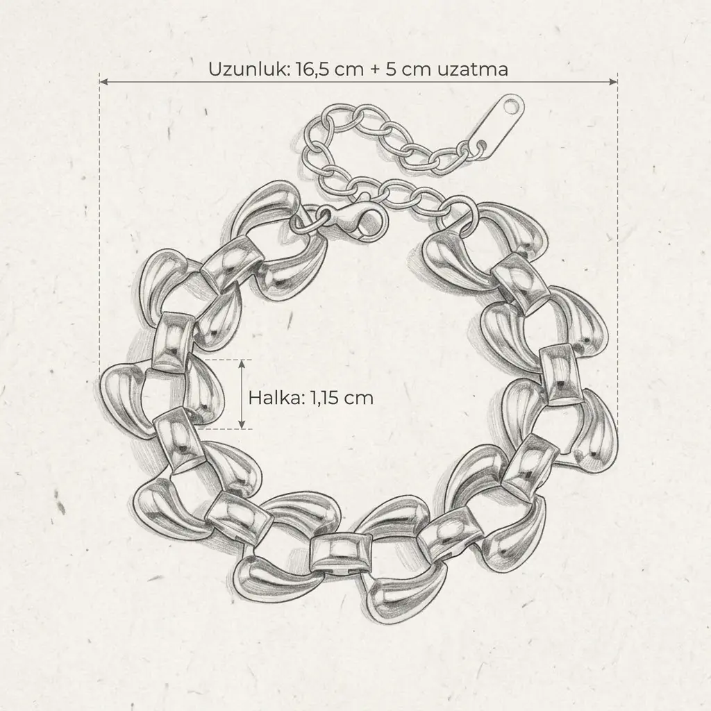 Maglora Bracelet | Çelik Bileklik 8