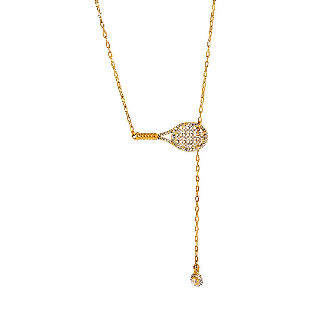 Racquella Necklace | Çelik Kolye
