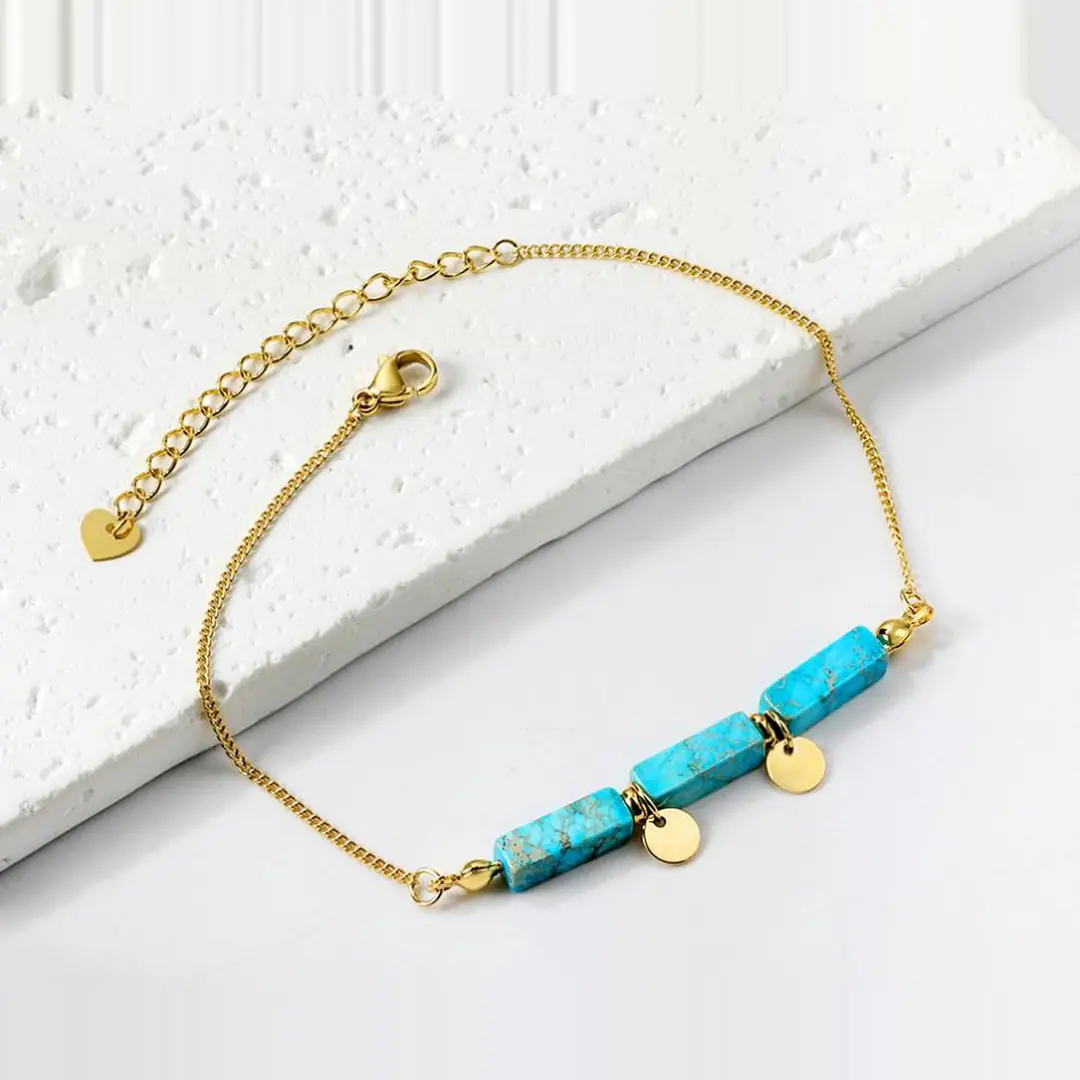 Azurelle Anklet | Çelik HalHal