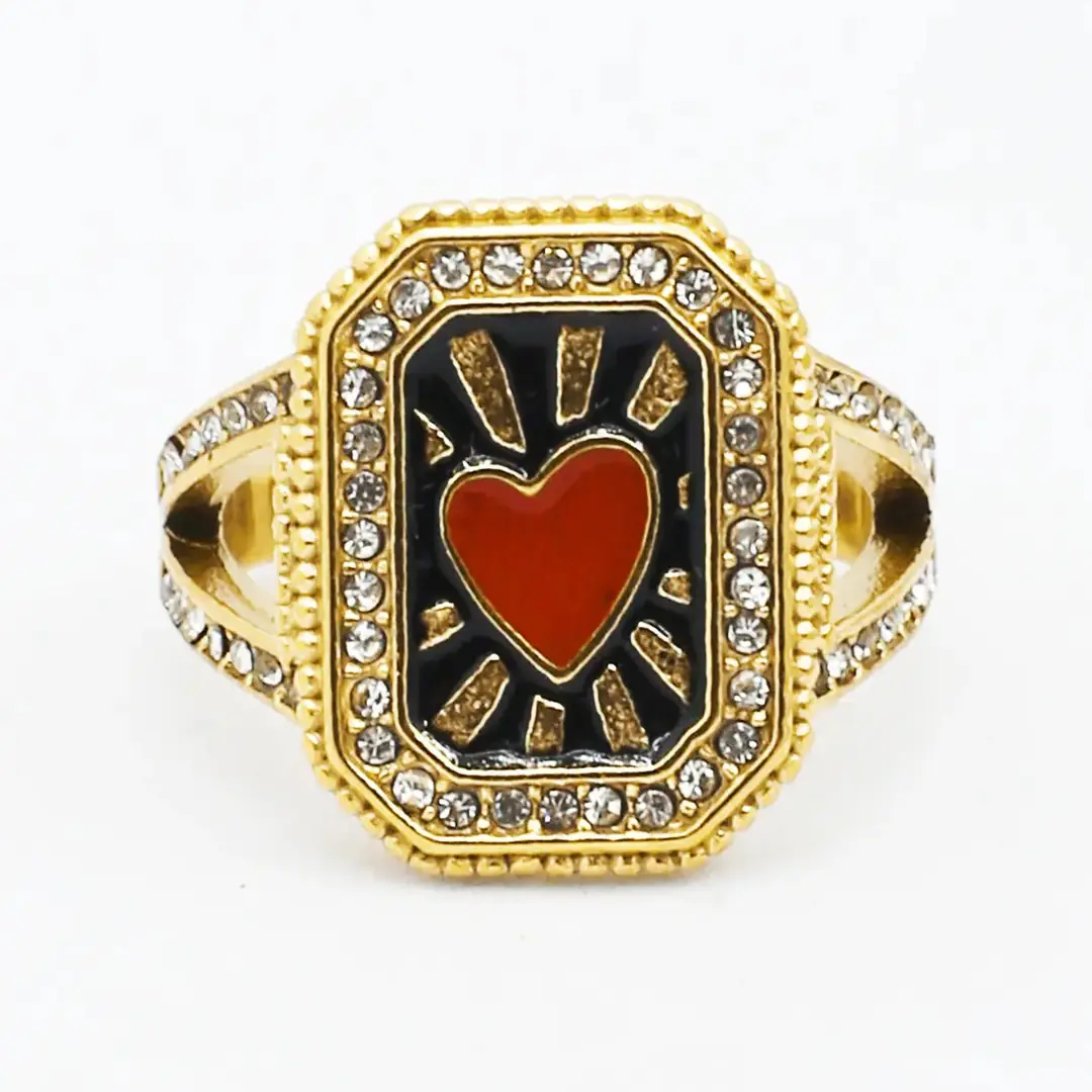 Elyndra Ring | Çelik Yüzük