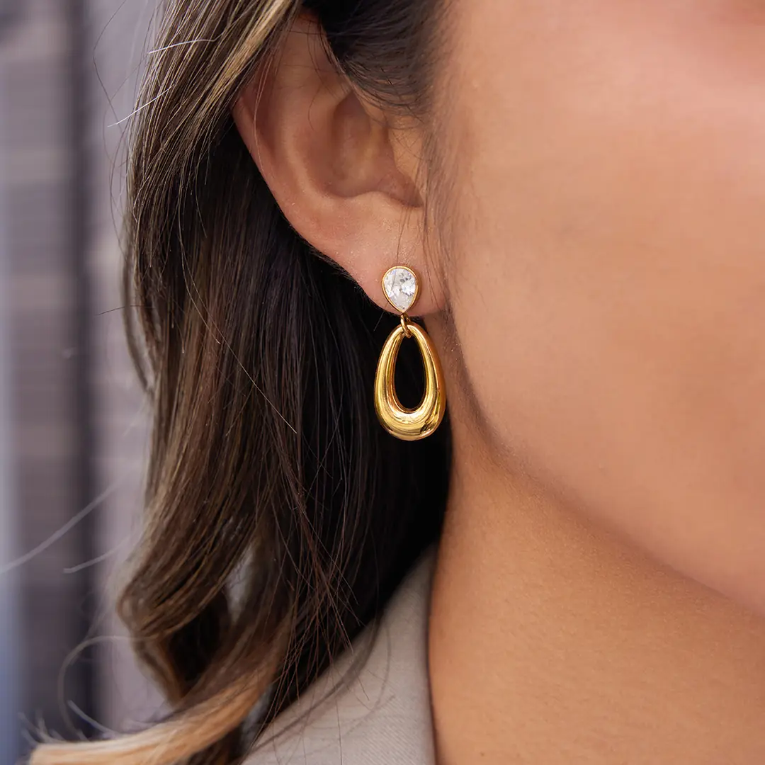 Eronkli Earring | Çelik Küpe 2