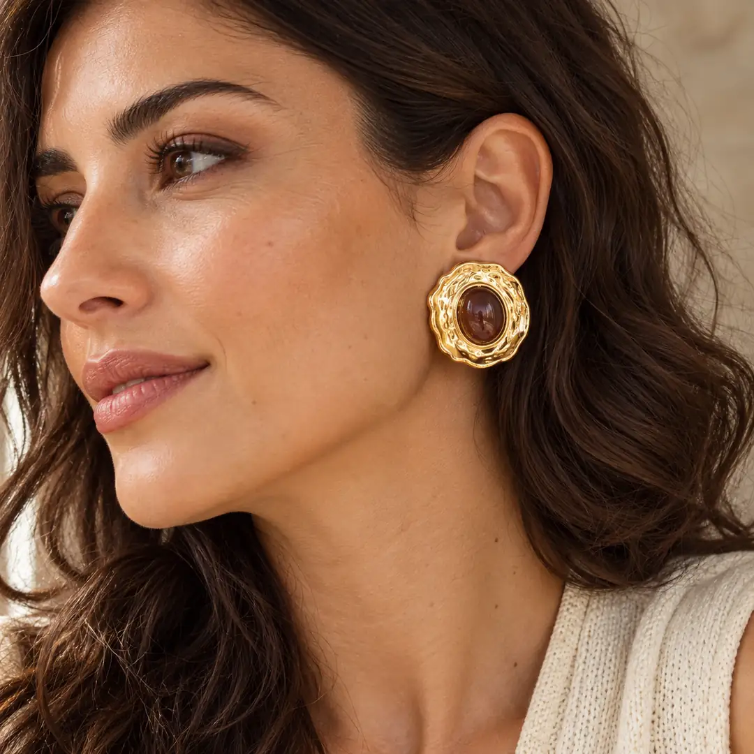 Gildara Earring | Çelik Küpe 2