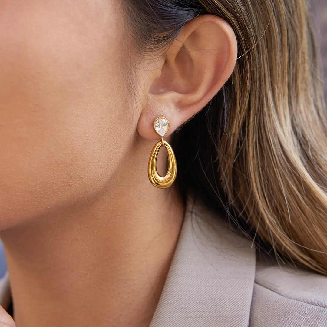 Eronkli Earring | Çelik Küpe 3