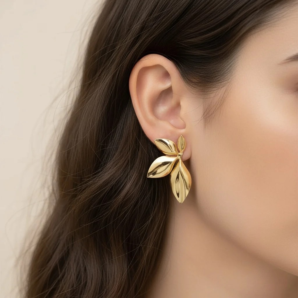 Jeza Earring | Çelik Küpe