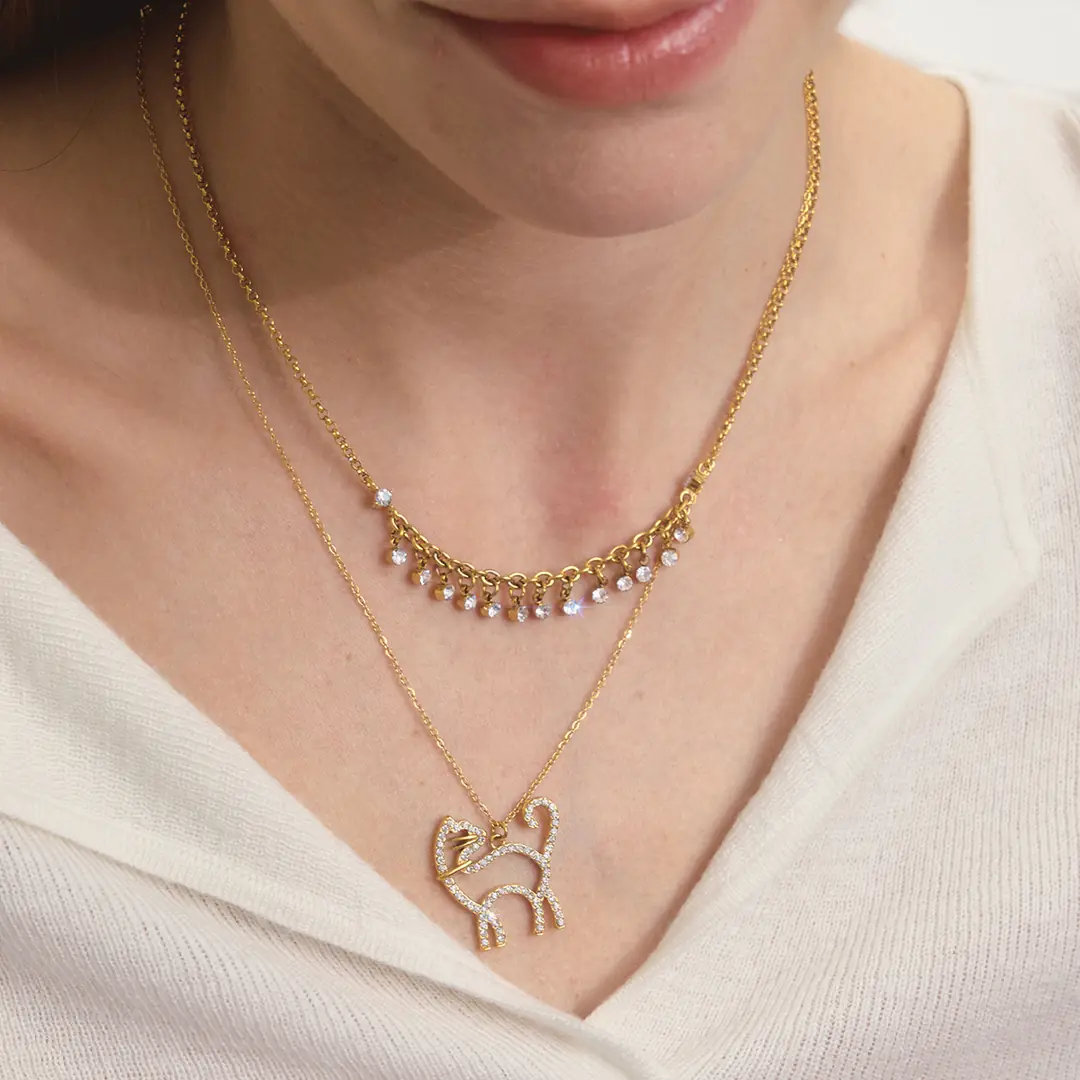 Felisse Necklace | Çelik Kolye 2